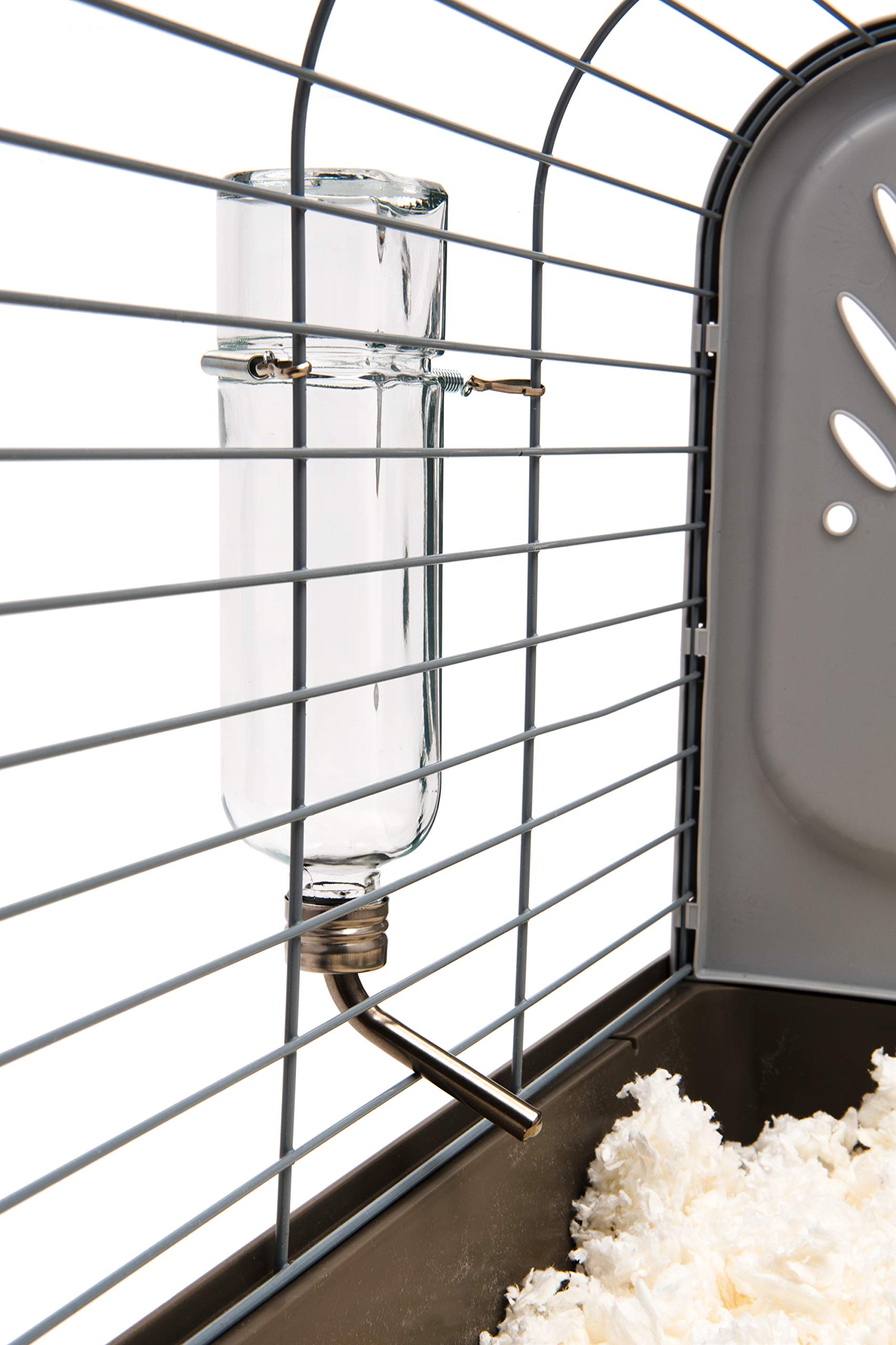 Lixit Chew Proof Flat Sided Water Bottles for Rabbits, Ferrets, Rats, Birds, Hamsters, Guinea Pigs, Chinchillas Gerbils and Othe