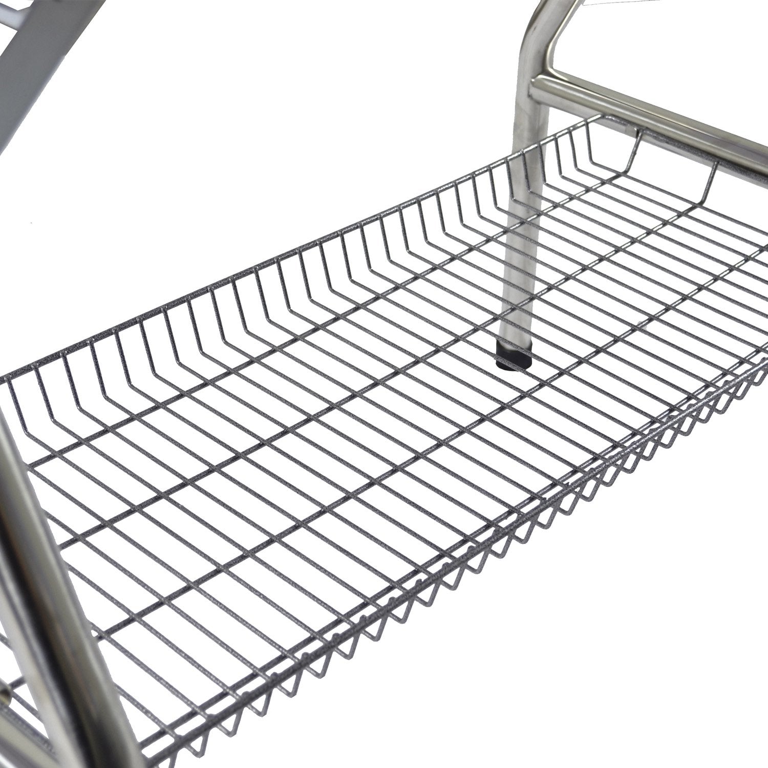 Flying Pig Heavy Duty Stainless Steel Pet Dog Cat Bone Pattern Rubber Surface Grooming Table With Arm/Noose (Sky Blue, 38X22)