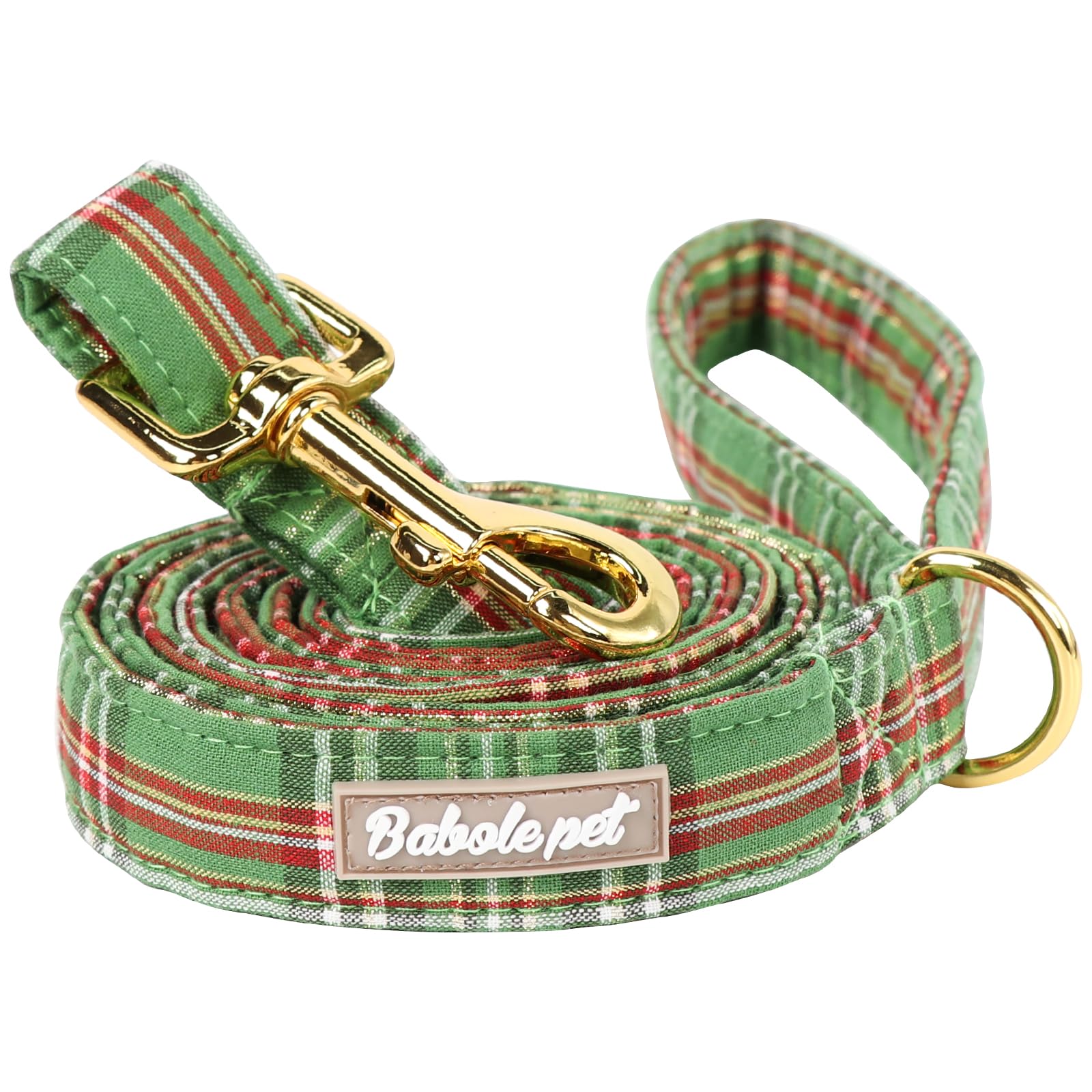 Babole Pet Christmas Leashes - Durable Handmade Orange & Black Spider Design Dog Leashes With Soft Handle, Manual Fall Preventio