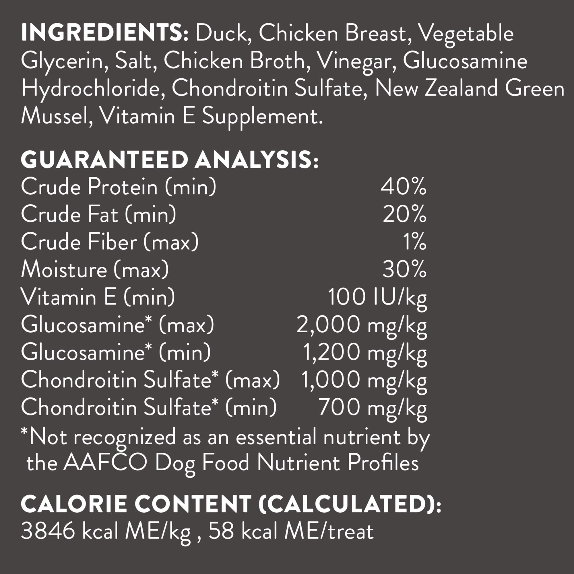 Dogswell Jerky Hip and Joint Dog Treats Grain Free Made in USA Only, Glucosamine and Chondroitin, 20 oz Duck
