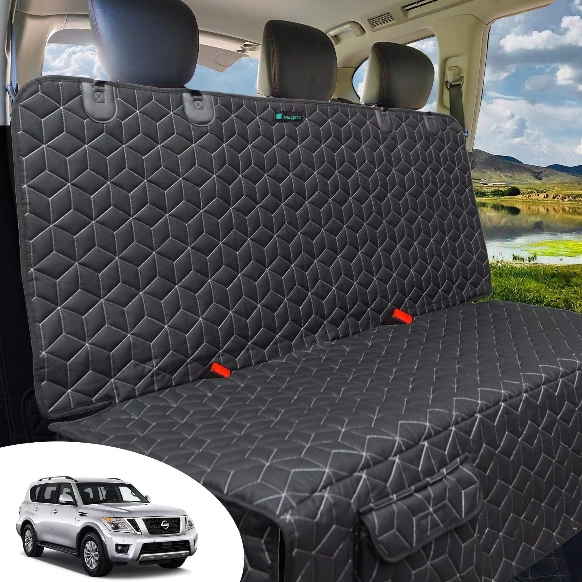 Bench Dog Car Seat Covers For Suv, Waterproof Dog Seat Cover For Back Seat Fit Ford Explorer Heavy Duty Non Slip Back Seat Cover