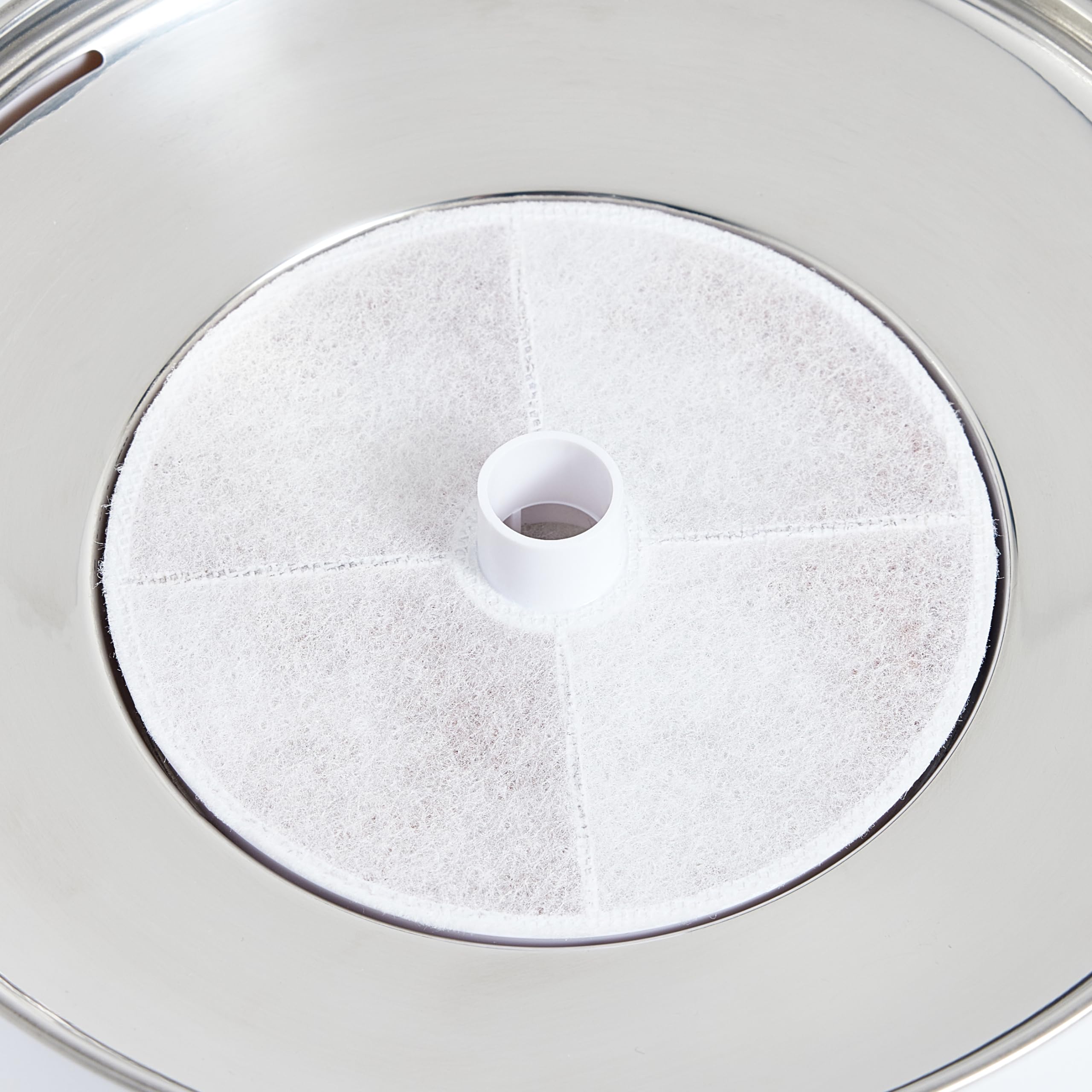 Amazon Basics Filters for 3L Pet Water Fountain, Pack of 6, White