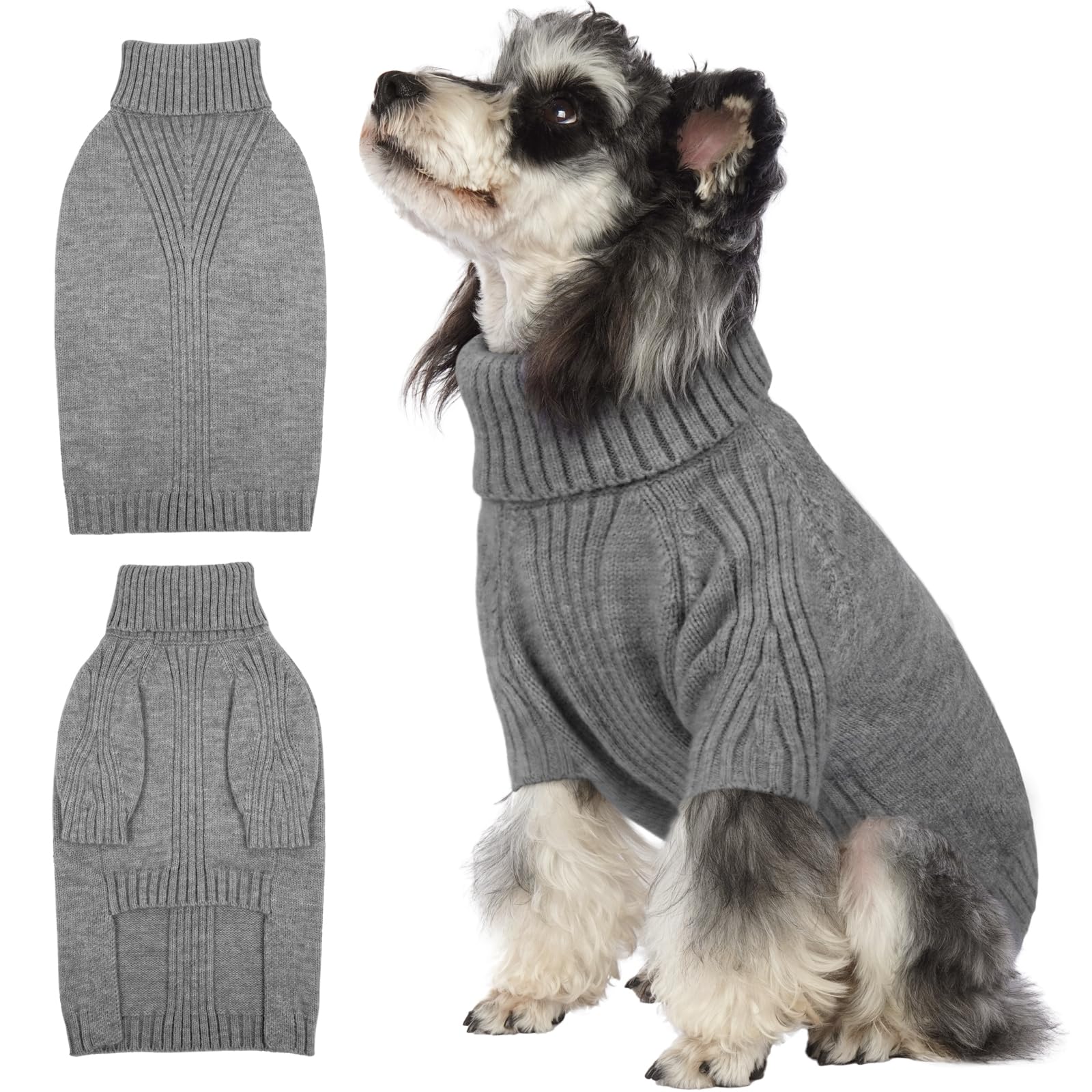 Iecoii Dog Sweater,Dog Sweaters For Medium Dogs Girls Boys,Dog Sweater Christmas,Pet Sweatshirt Knitwear Outfit For Holiday,Knit