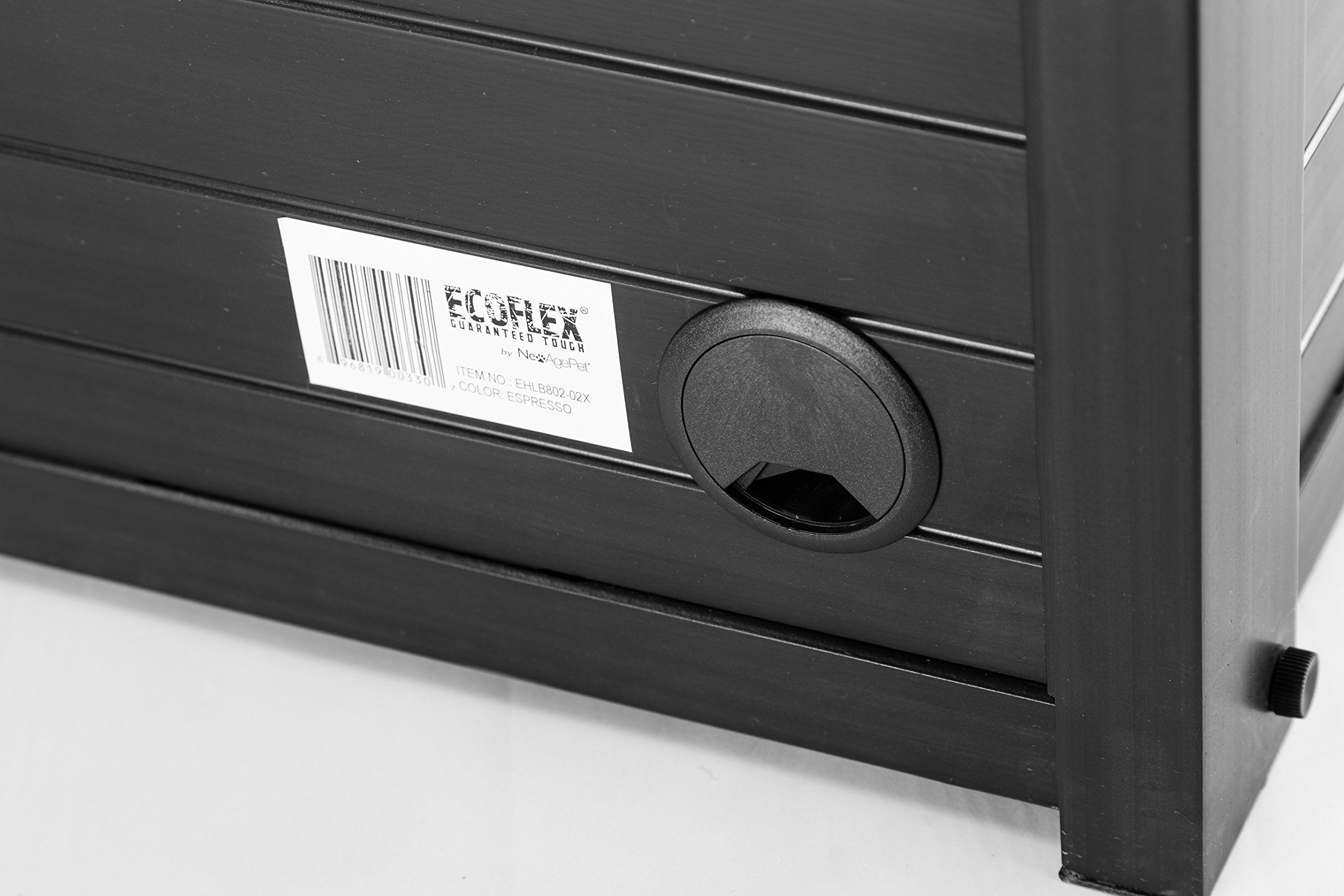 New Age Pet Ecoflex Jumbo Litter Box Cover End Table - Espresso (Ehlb802-02)