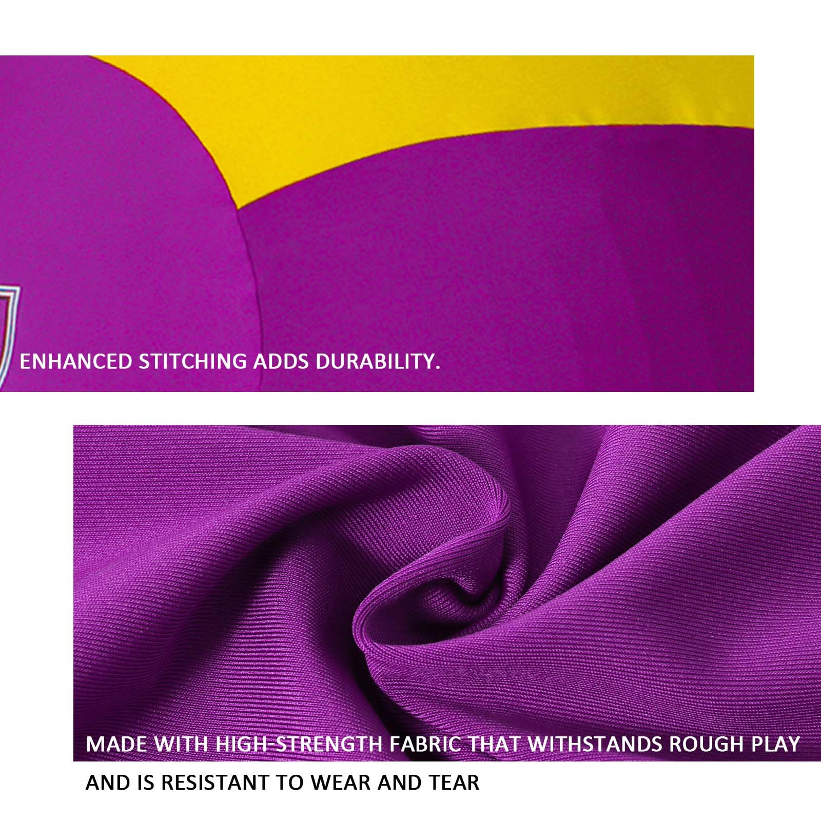 Harrison Howard Howdy Bally Horse Playball Mega Ball Cover For Equine Use - Exclusive Fun Patterns - Violet Sunrise 40''