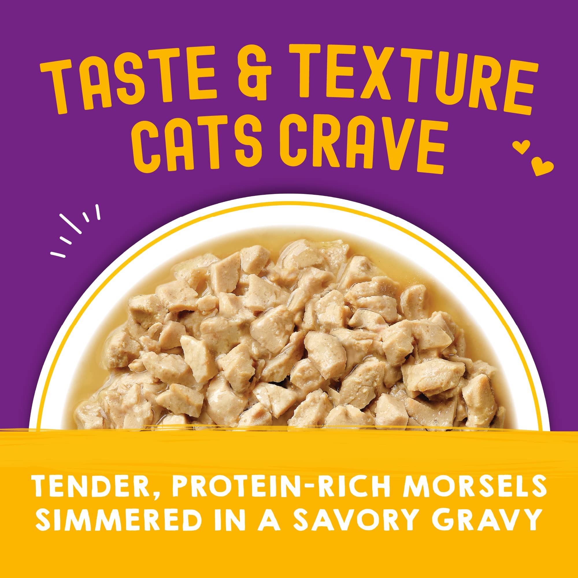 Stella & Chewys Carnivore Cravings Morsels & Gravy Chicken & Chicken Liver Recipe Wet Cat Food Pouches - (2.8 Ounce Cans, Case o