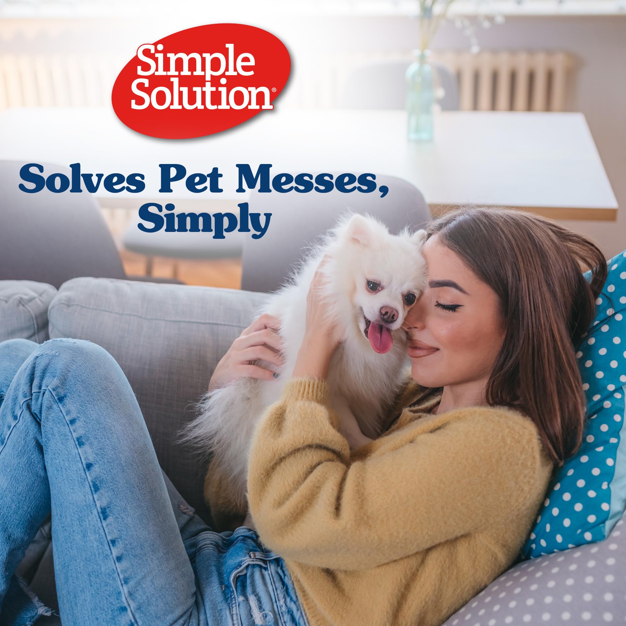 Simple Solution Disposable Dog Diapers For Female Dogs, True Fit, Absorbent, Leak Proof With Wetness Indicator, Xs Puppy & Doggie Period Pad And Pee Diaper, For Toy Pets, 9–14-Inch Waist, 12 Count