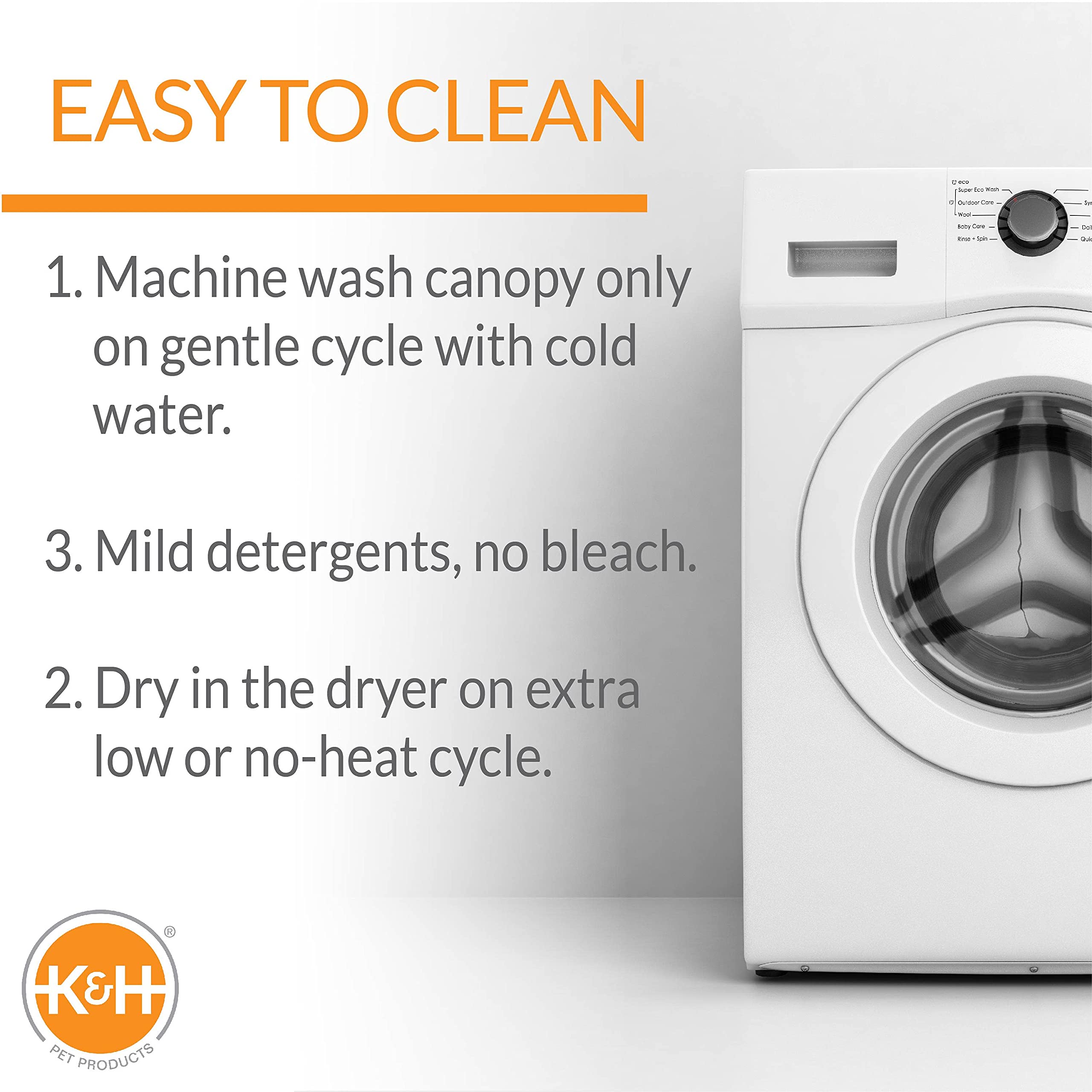 K&H Pet Products Tan Pet Cot Canopy, Small 22x17, Durable Outdoor Shade Cover for Pet Bed (Cot Sold Separately)