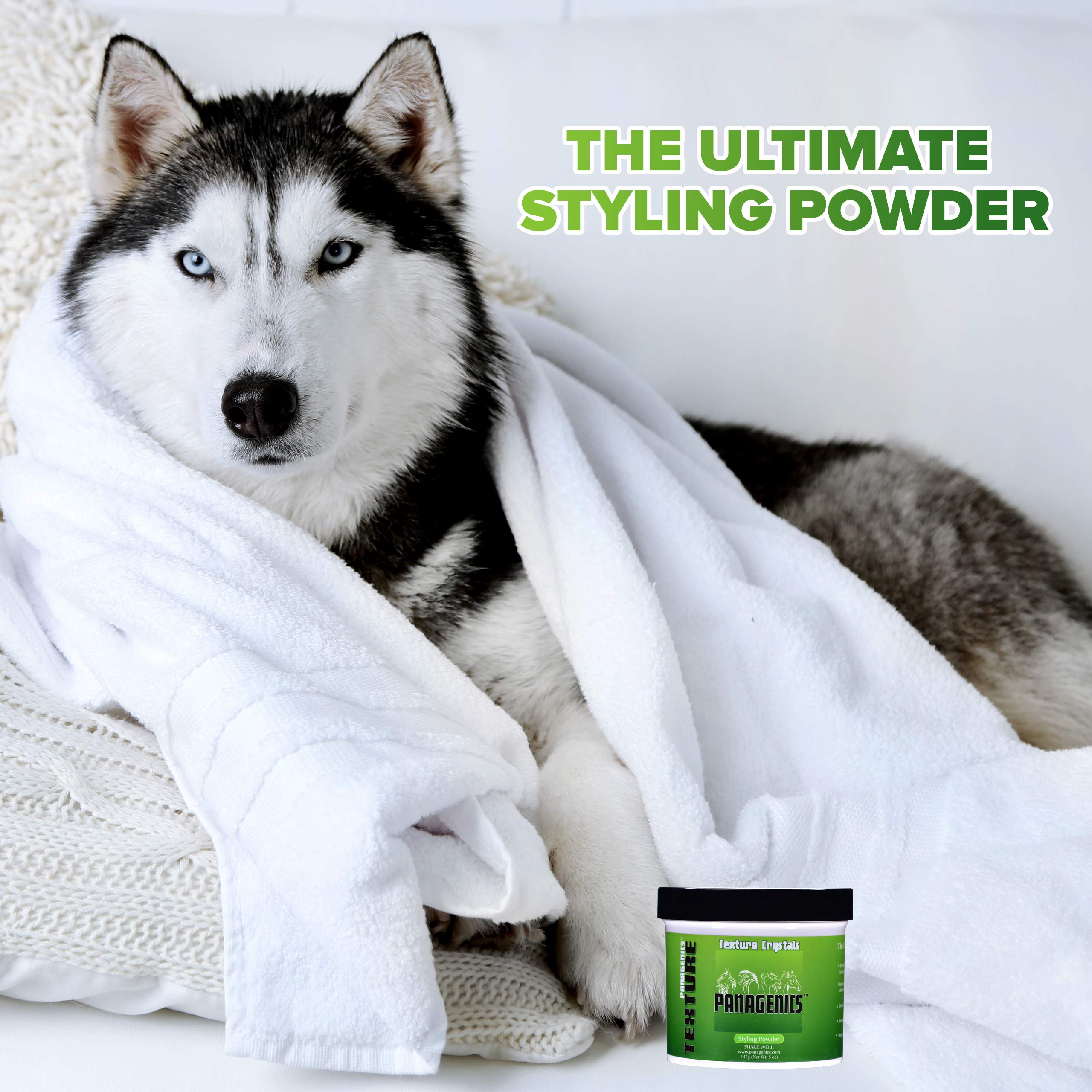 Panagenics | Texture Crystals - The Ultimate Styling Powder - With Natural Salts And Minerals - 5 Ounce