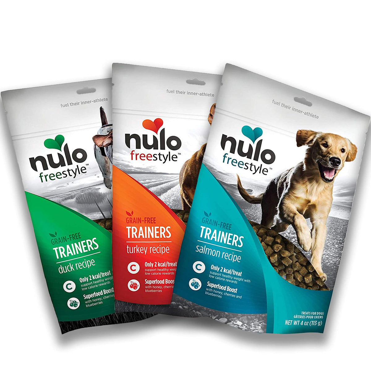 Nulo Freestyle Grain-Free Healthy Dog And Puppy Training Treats, Low Calorie Treats Made With Superfood Boost Ingredients, 2 Cal