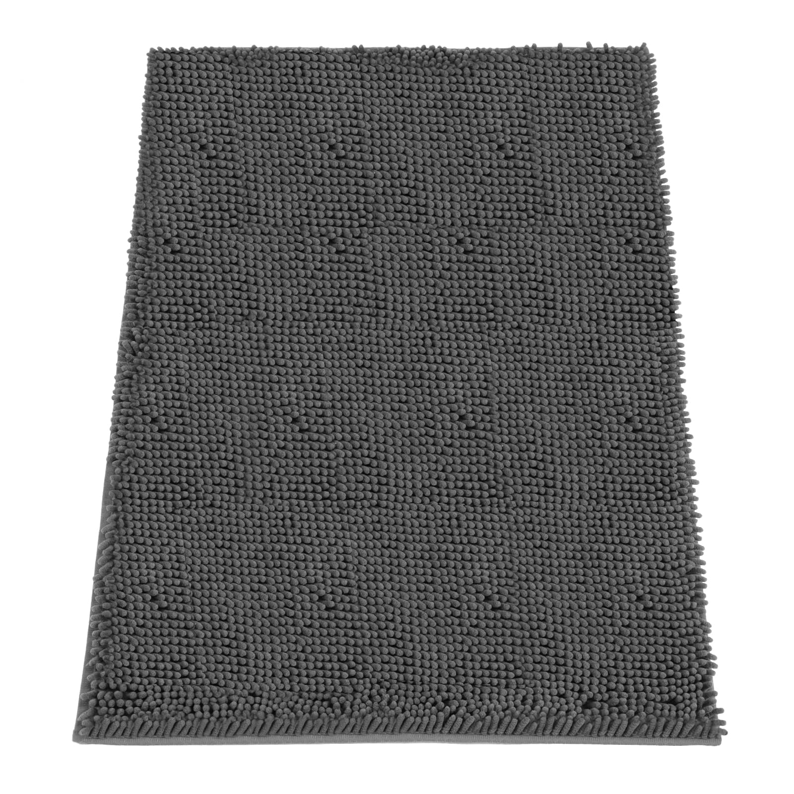 HOMEK Absorbent Dog Door Mat for Muddy Paws, 72 x 48 Chenille Indoor Mats for Entryway, Trap Dirt Front Door Mat Indoor Entrance