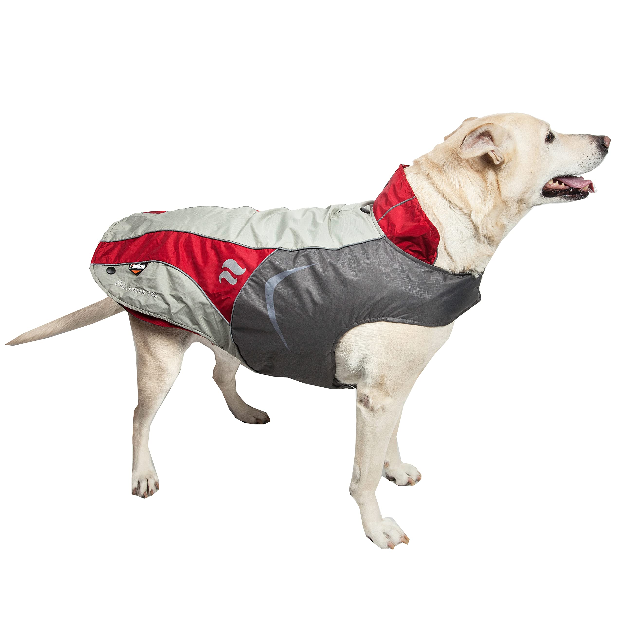 DOGHELIOS Lotus-Rusher Waterproof 2-in-1 Pet Dog Jacket Coat with Removable Polar Fleece Lining w/ Blackshark technology, Smal