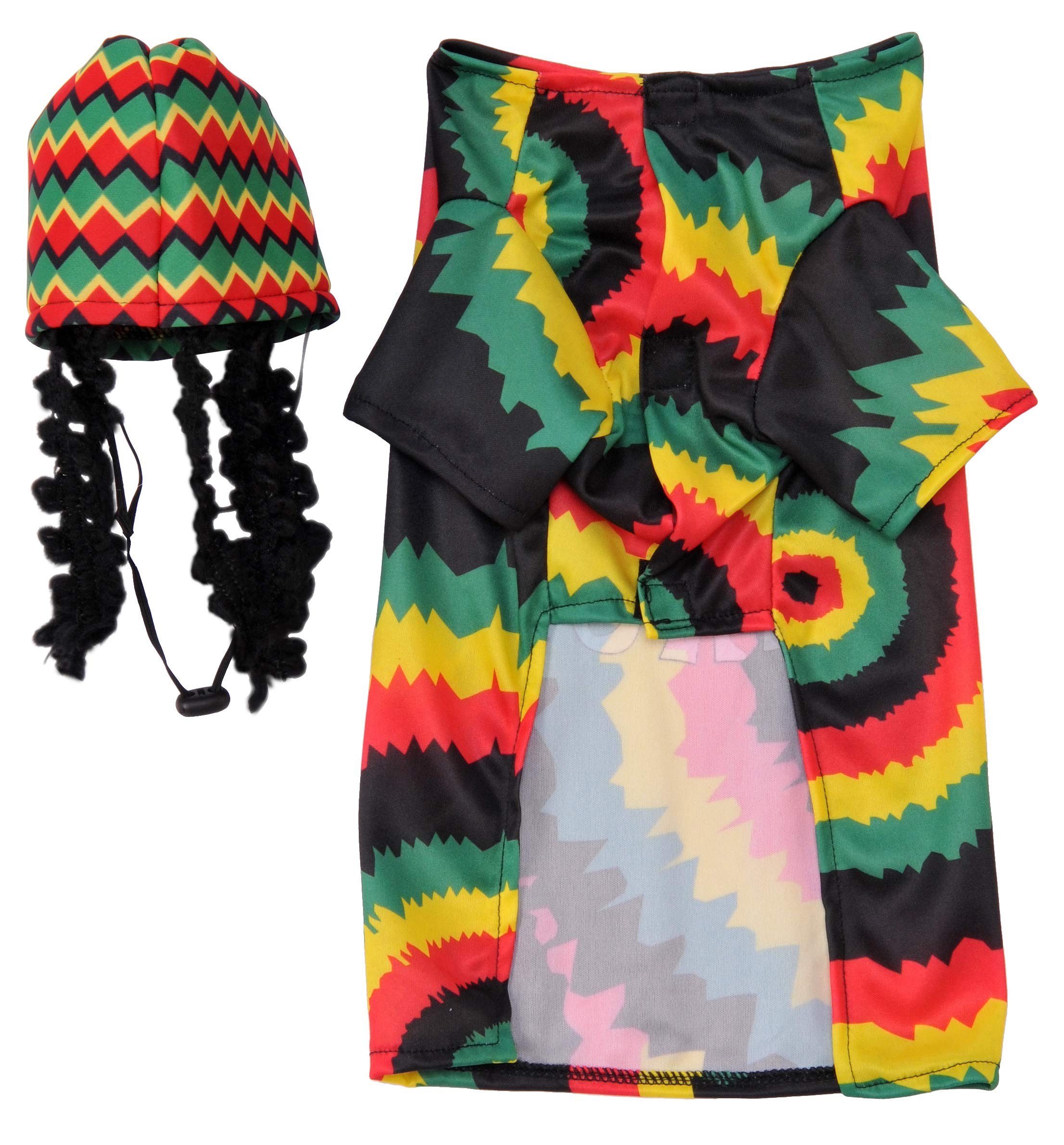 Rubies Pet Costume, Large, Rasta Dog