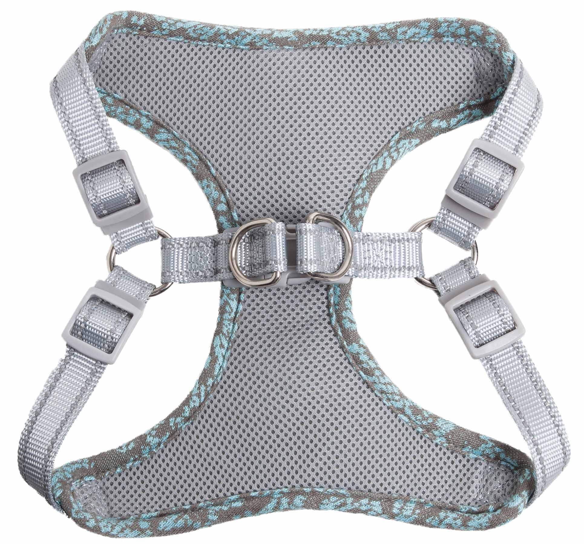 Pet Life  'Fidomite' Dog Harness with Built-in Designer Textured Dog Collar Necktie - Pet Harness with Reversible and Breathable