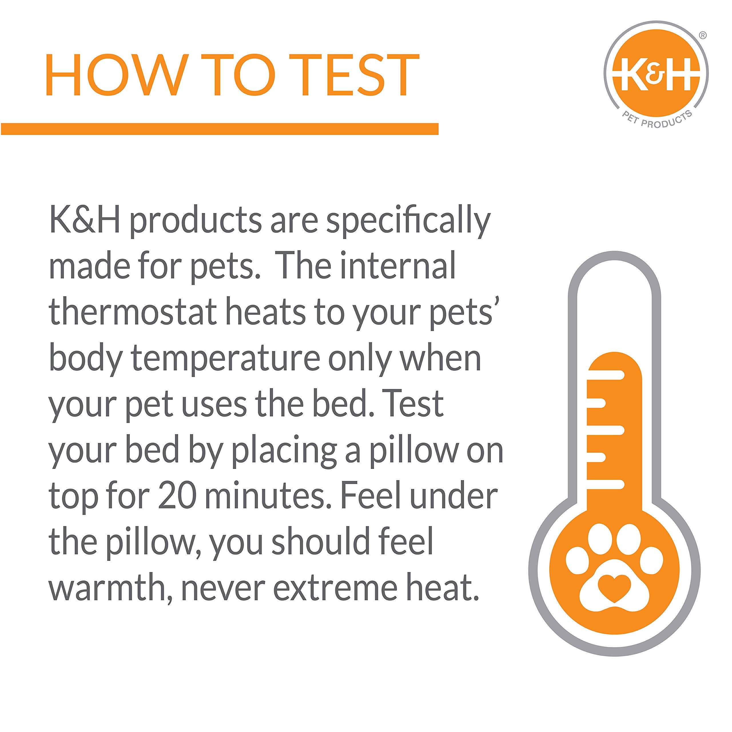 K&H Pet Products Outdoor Small Animal Heated Pad For Rabbits And Small Animals Tan 9 X 12 Inches