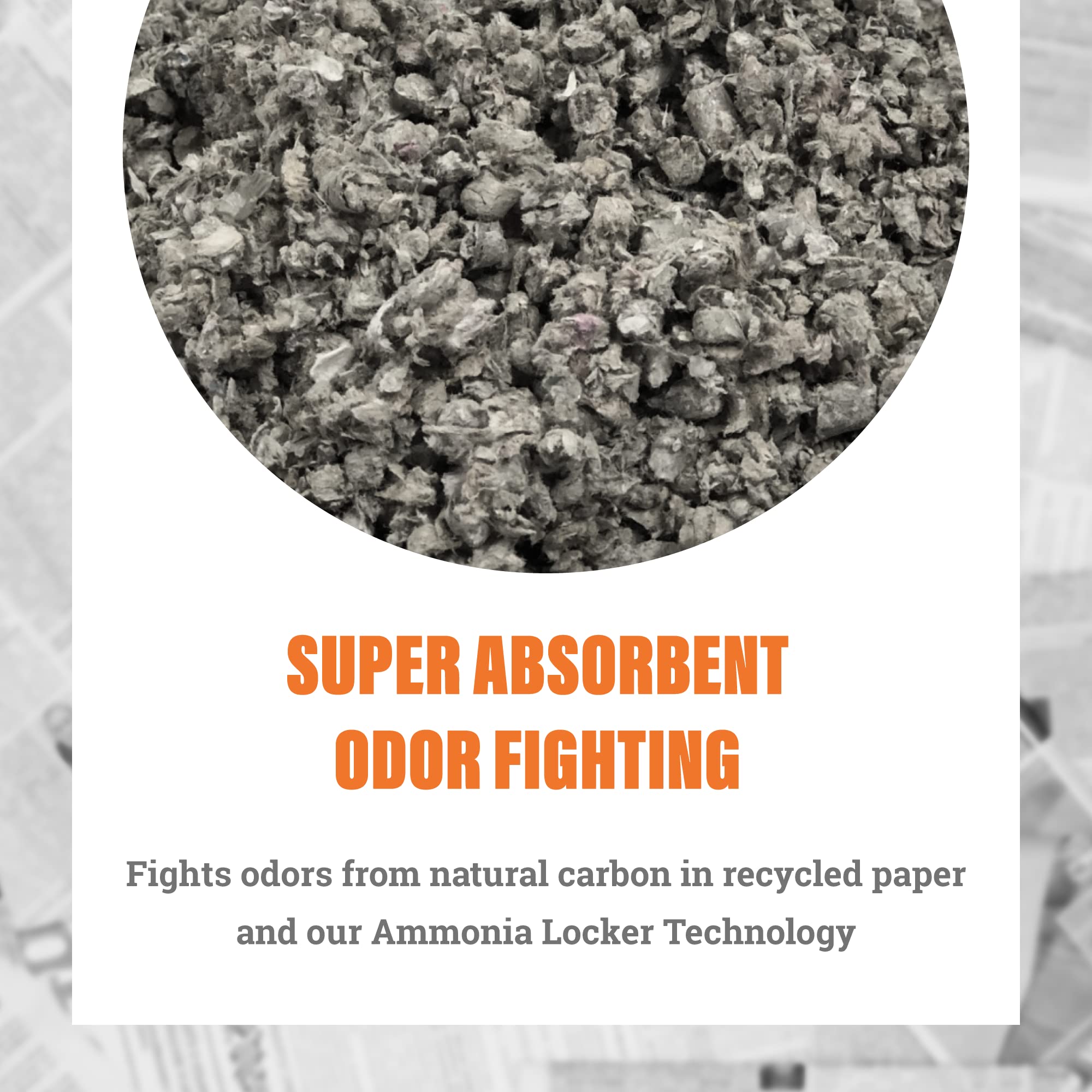 Fresh News Recycled Paper Bedding, Small Animal Bedding, 40 Liters