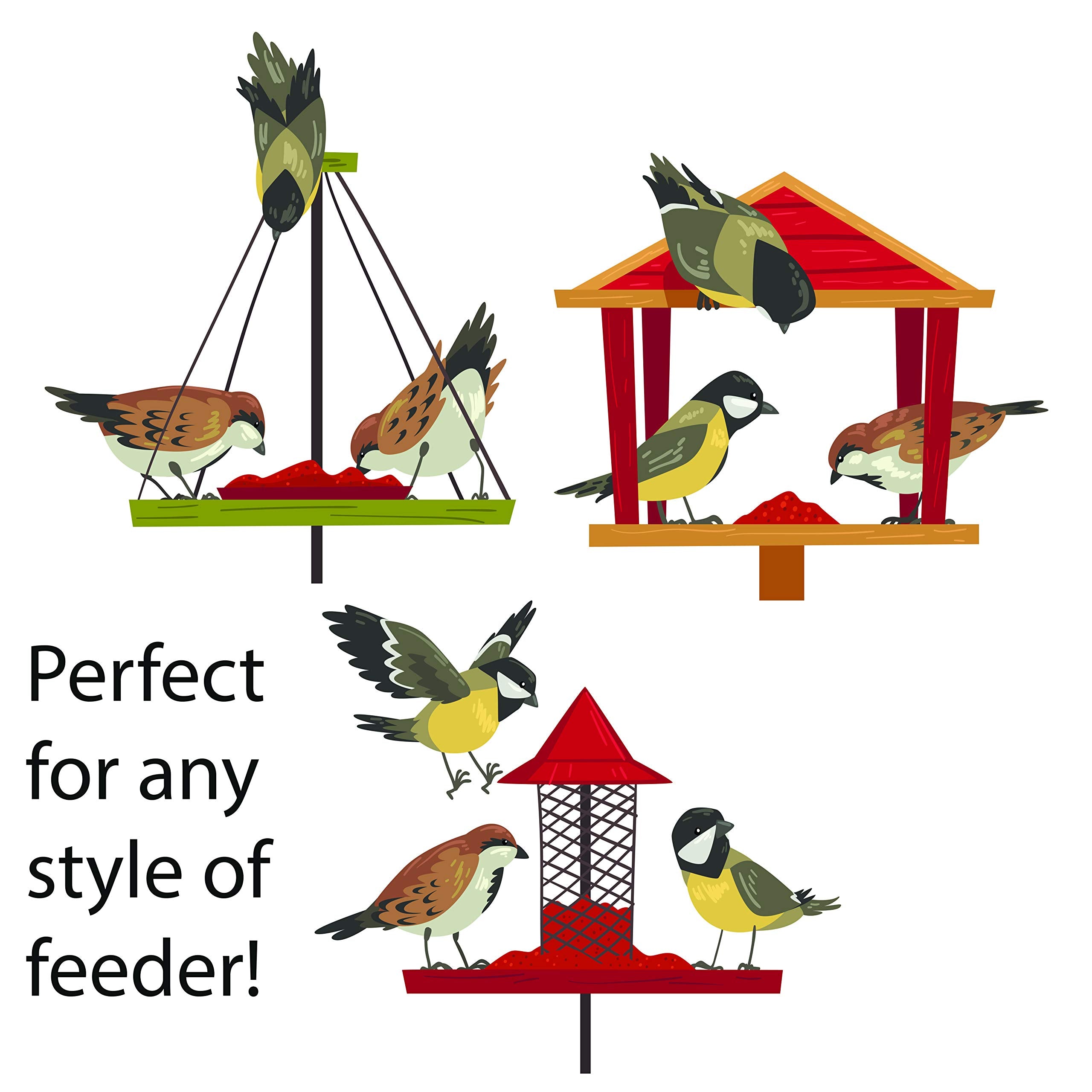 FAMILY FARM AND FEED | Four Seasons | Cracked Corn | Wild Bird Food | Backyard Songbird | 4 Pounds