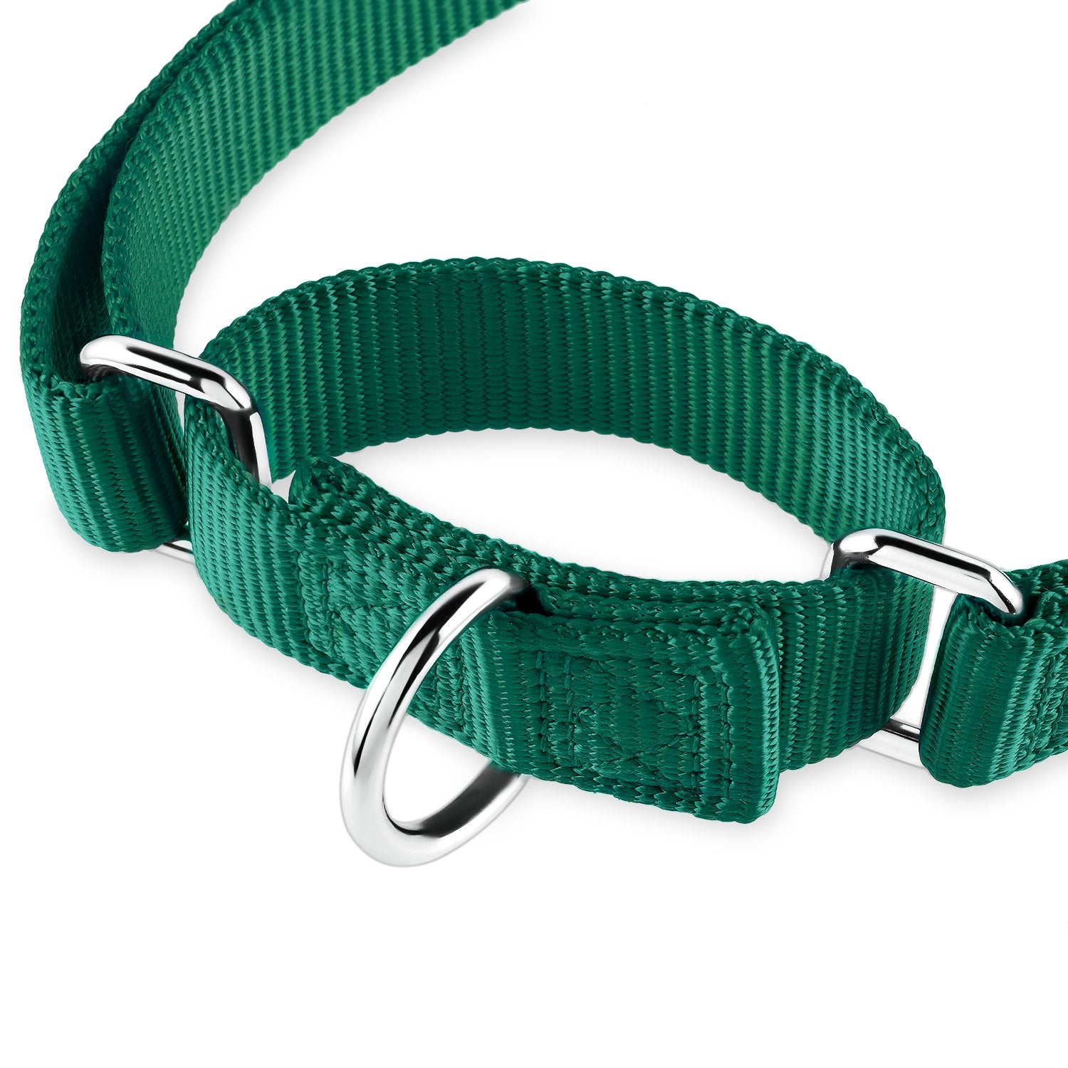 Hyhug Martingale Dog Collar Without Buckle: Anti Escape, No Slip Heavy - Duty Nylon, Colorfast & Adjustable For Medium Breeds(Me