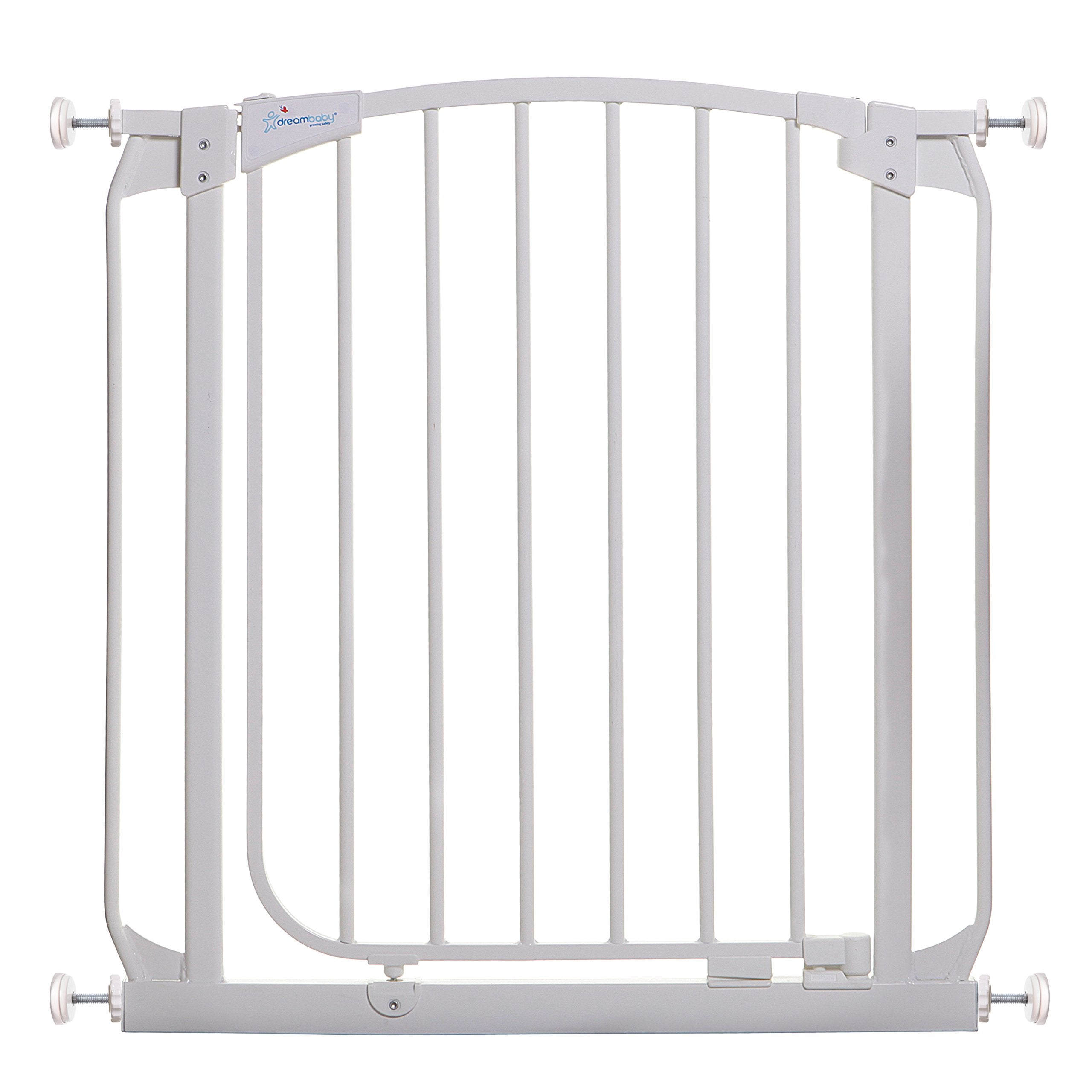 Dreambaby Chelsea Auto-Close Security Baby Safety Gate-White - Model F160W, 28-32 Inch