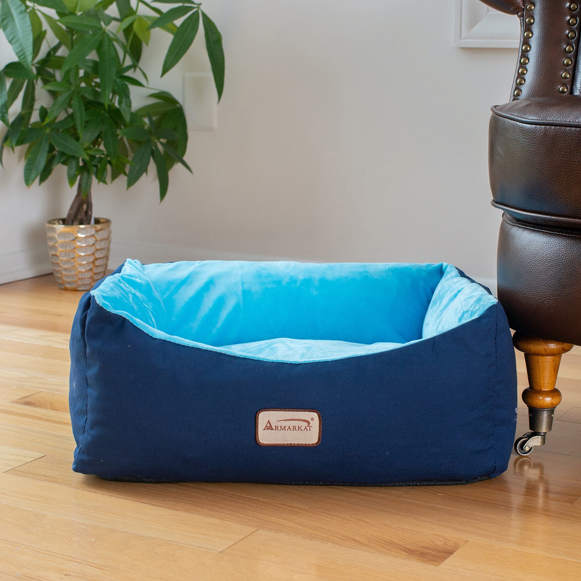 Armarkat Pet Bed 18-Inch Long C09HSL/TL, Blue