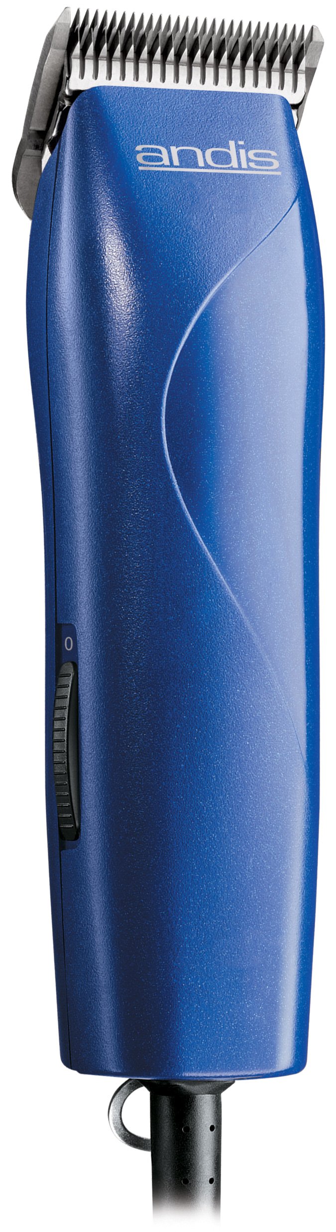 Andis Easyclip Pro-Animal 7-Piece Detachable Blade Clipper Kit, Animal/Dog Grooming, Blue, Mbg-2 (21485)
