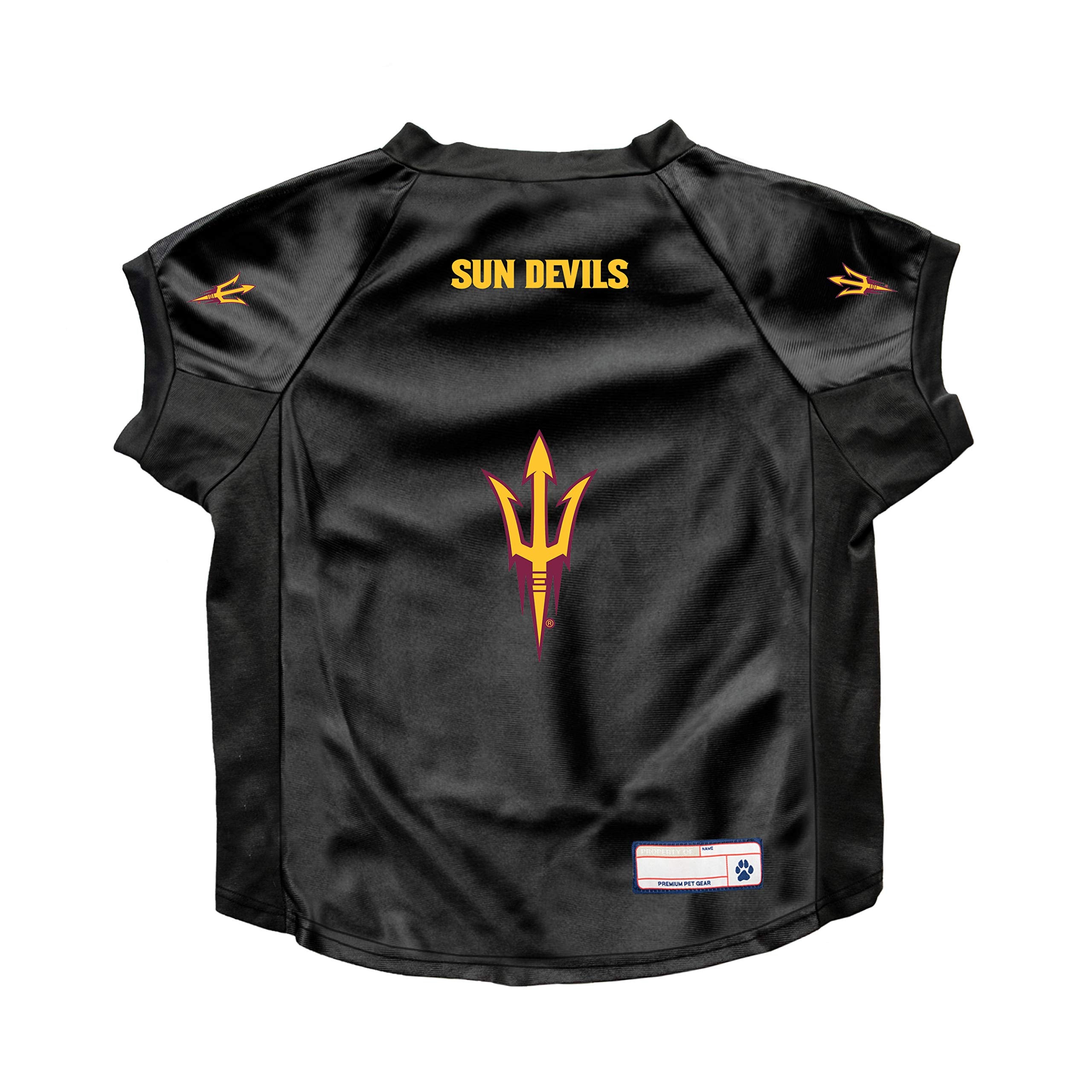 Arizona State Sun Devils Pet Jersey Stretch Size Big Dog - Special Order