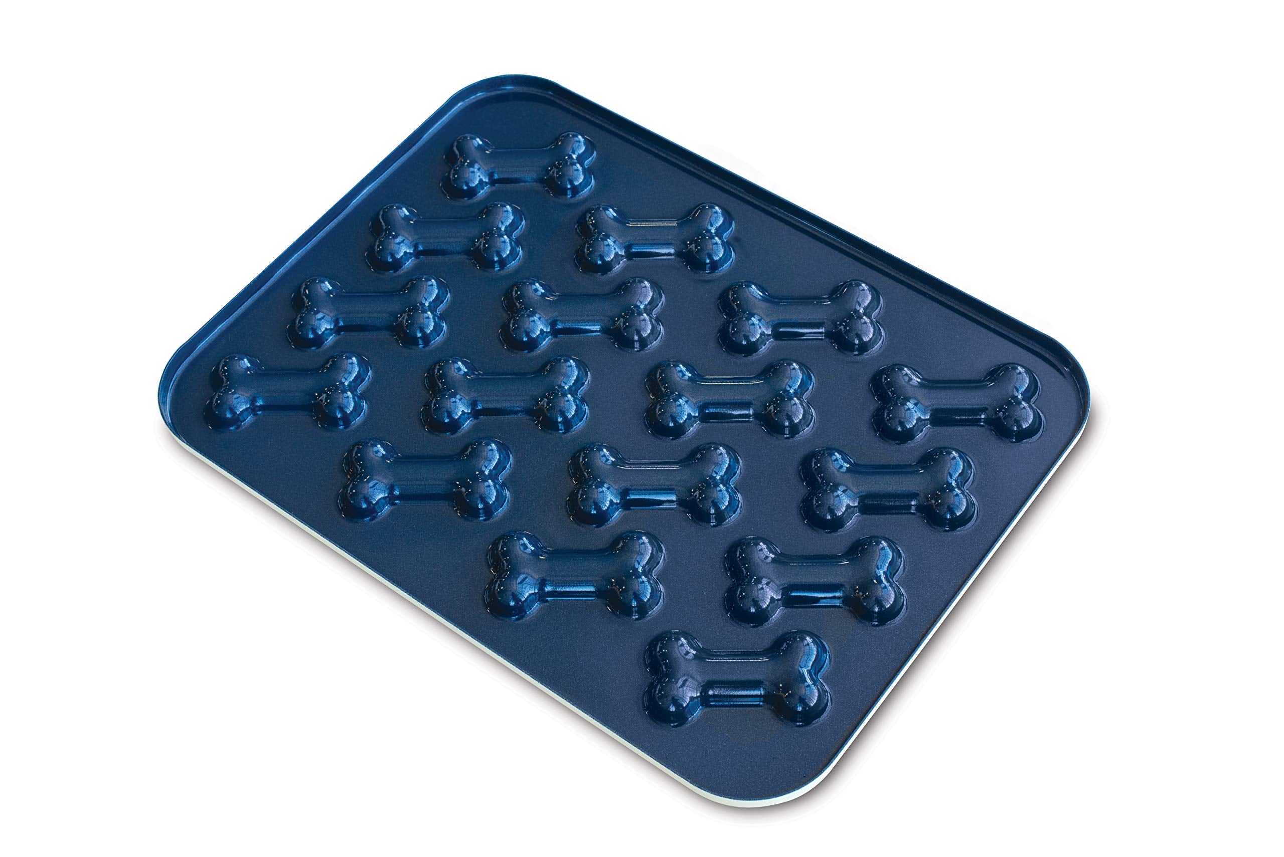 Nordic Ware Puppy Love Pan, 16 Cavities, Navy