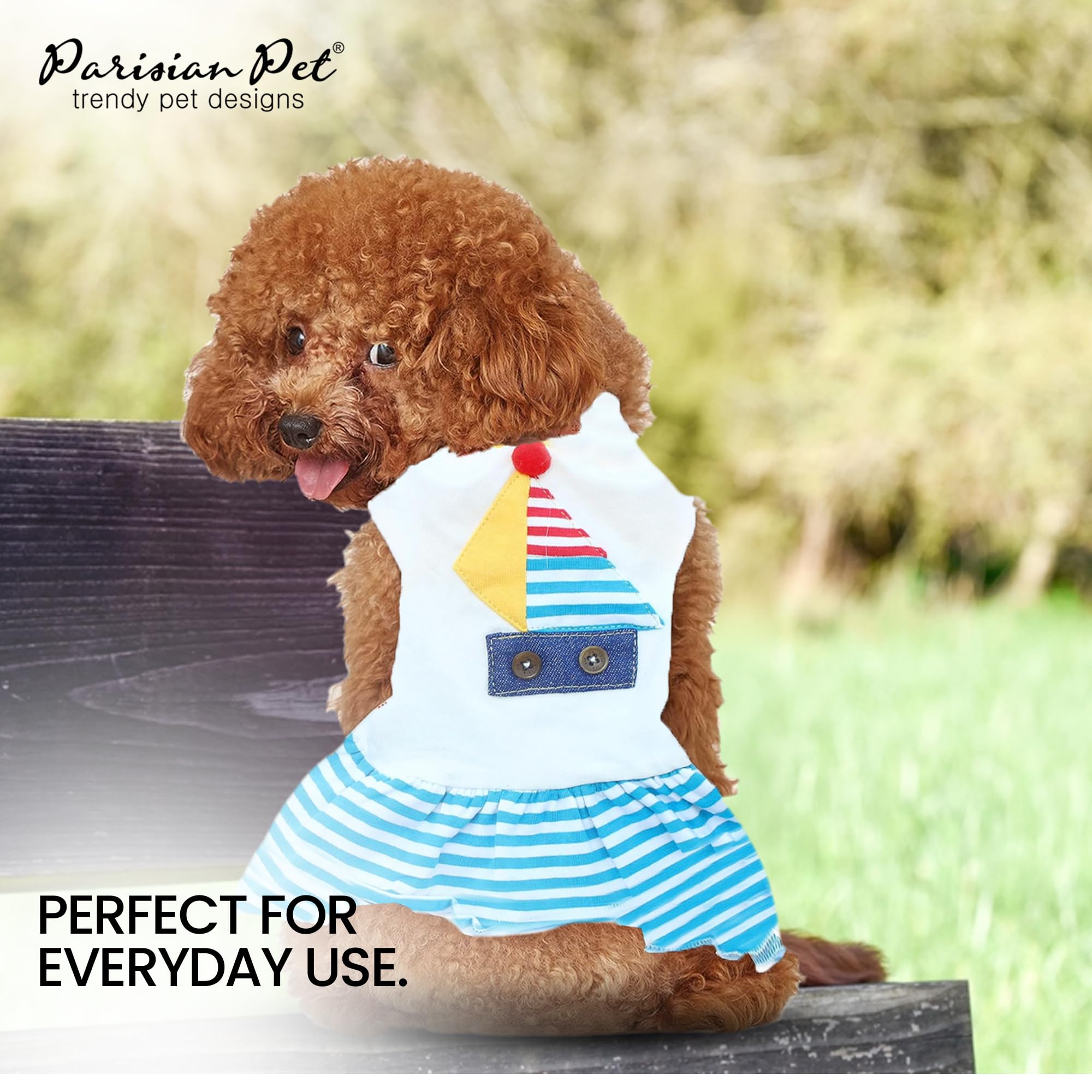 Parisian Pet Boat Dog Dress