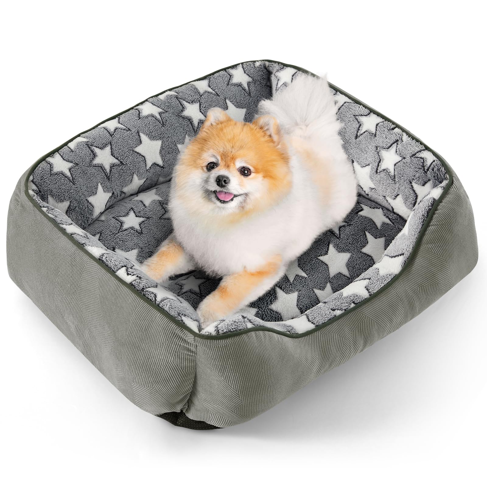 SIWA MARY Dog Bed Medium Size Dog,Washable Medium Dog Bed,Orthopedic Dog Bed,Waterproof Dog Sofa Beds Medium,Comfort Dog Beds fo