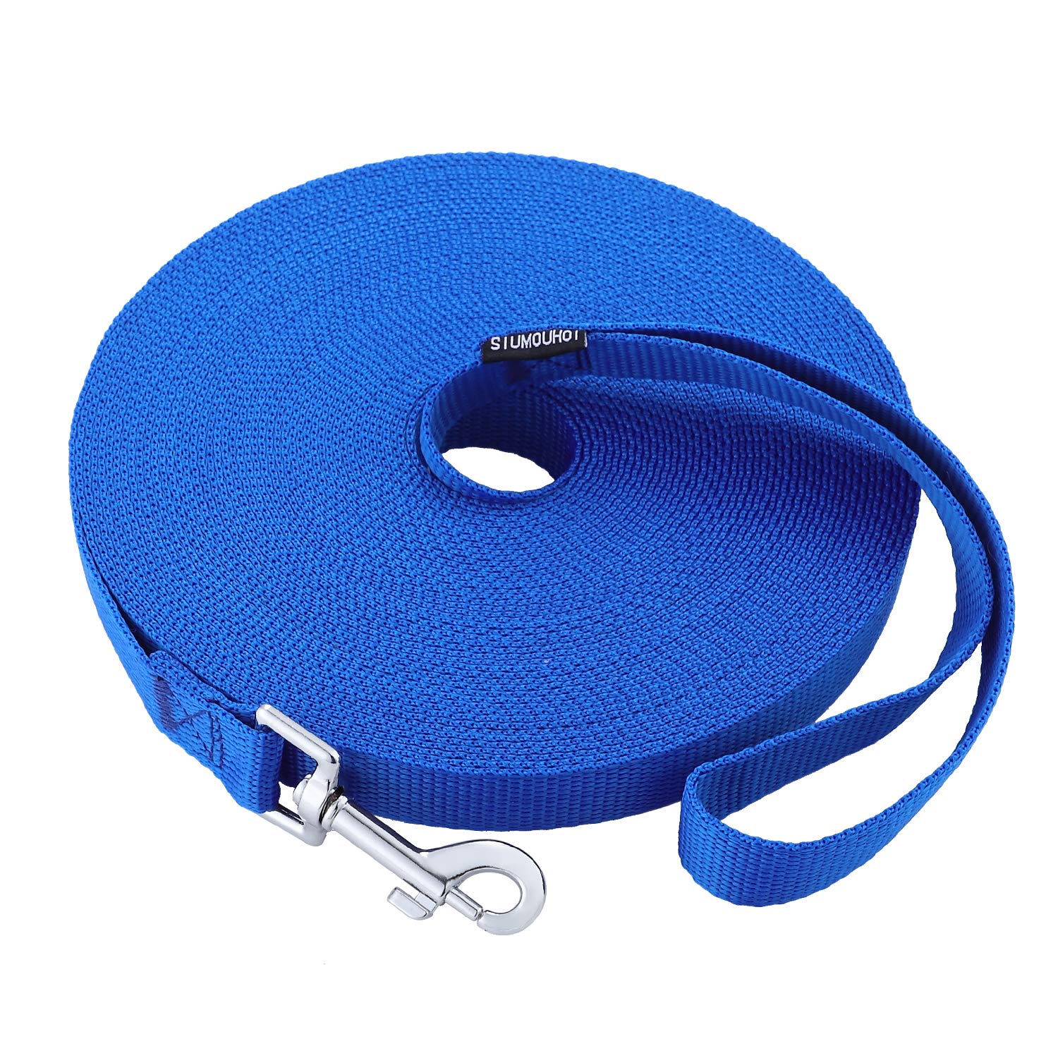 Reliable Siumouhoi Dog/Puppy Obedience Recall Training Agility Lead - 15ft, 20ft, 30ft ,40ft, 50ft Training Leash - Great for Pl