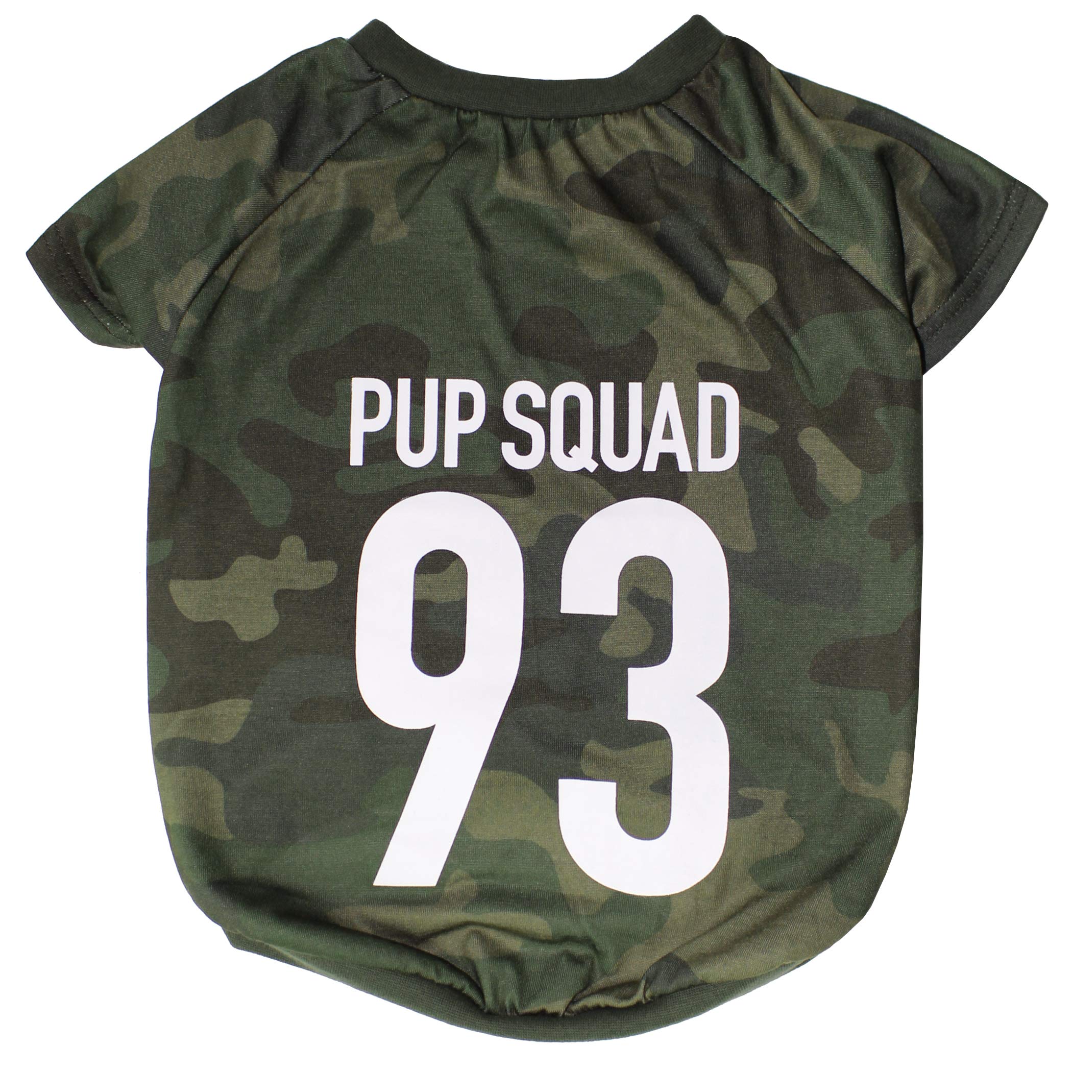 Laur Diy Pet Tee Shirt - Pup Squad - Laurdiy Dog Shirt, Small