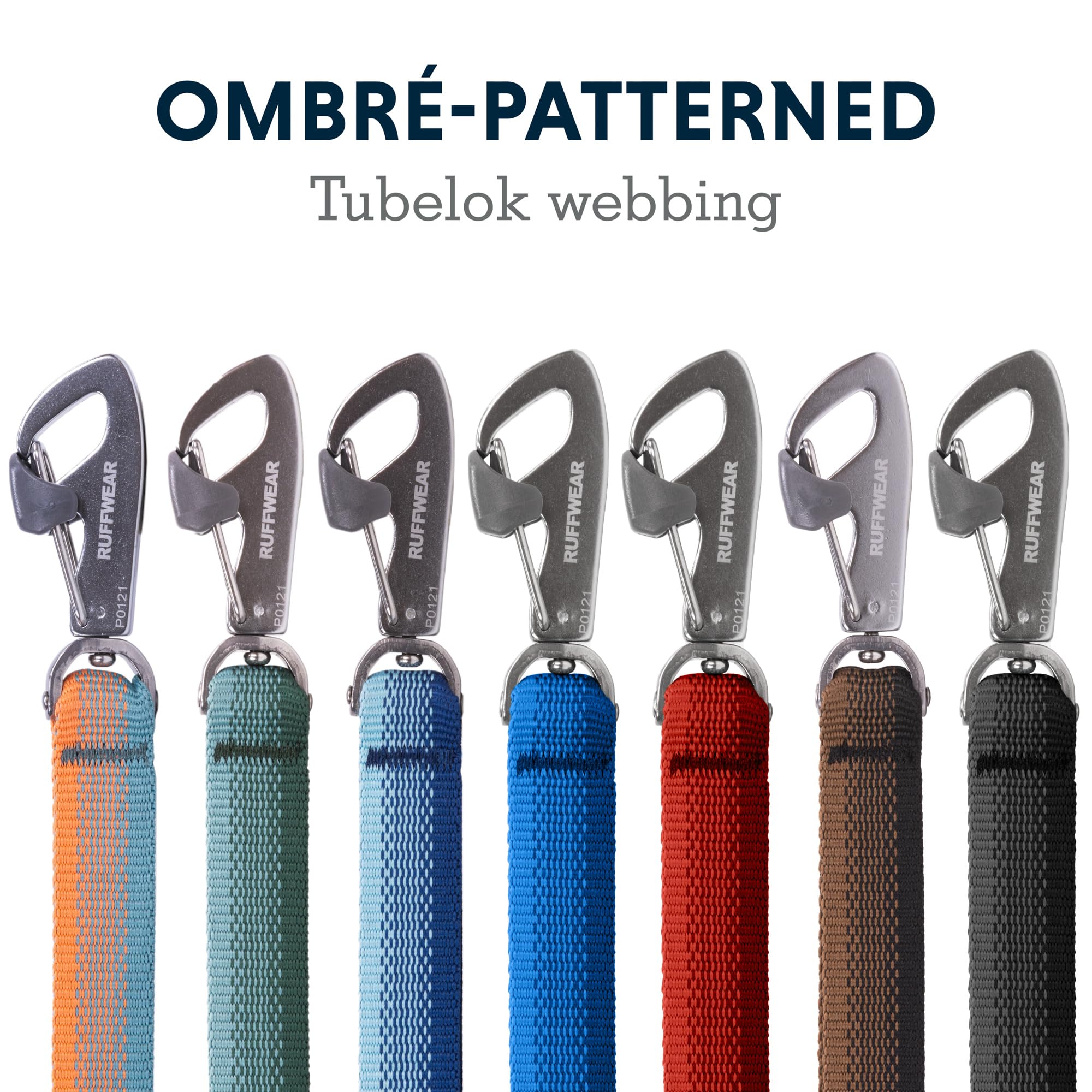 Ruffwear, Front Range Dog Leash, 5 Ft Lead With Padded Handle For Everyday Walking, Coastal Fade