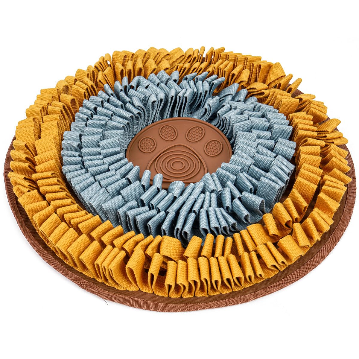 Cookie Snuffle Mat For Dogs, Medium Dog Snuffle Mat 18.9   X18.9   , Keep Them Busy Enrichment Tool & Slow Feeder, Multiple Type