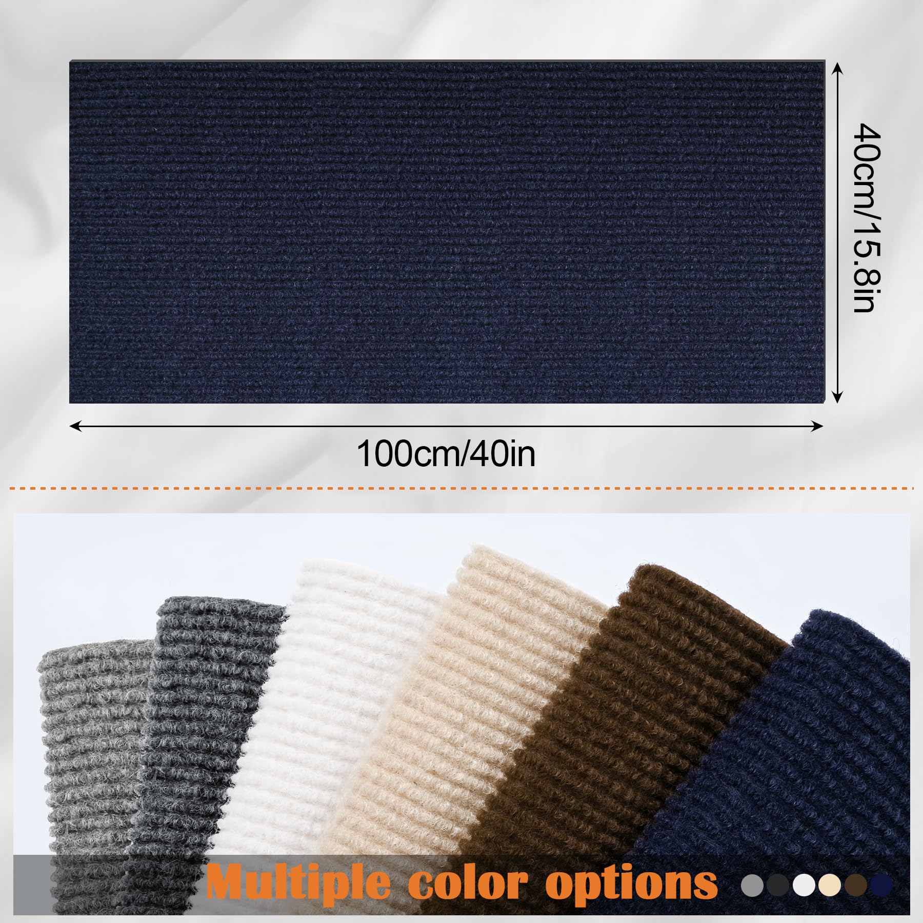 Inchoco Furniture Protectors From Cats Scratching - 40 X 15.8 Trimmable Self-Adhesive Carpet Protector For Pets, Cat Diy Cli