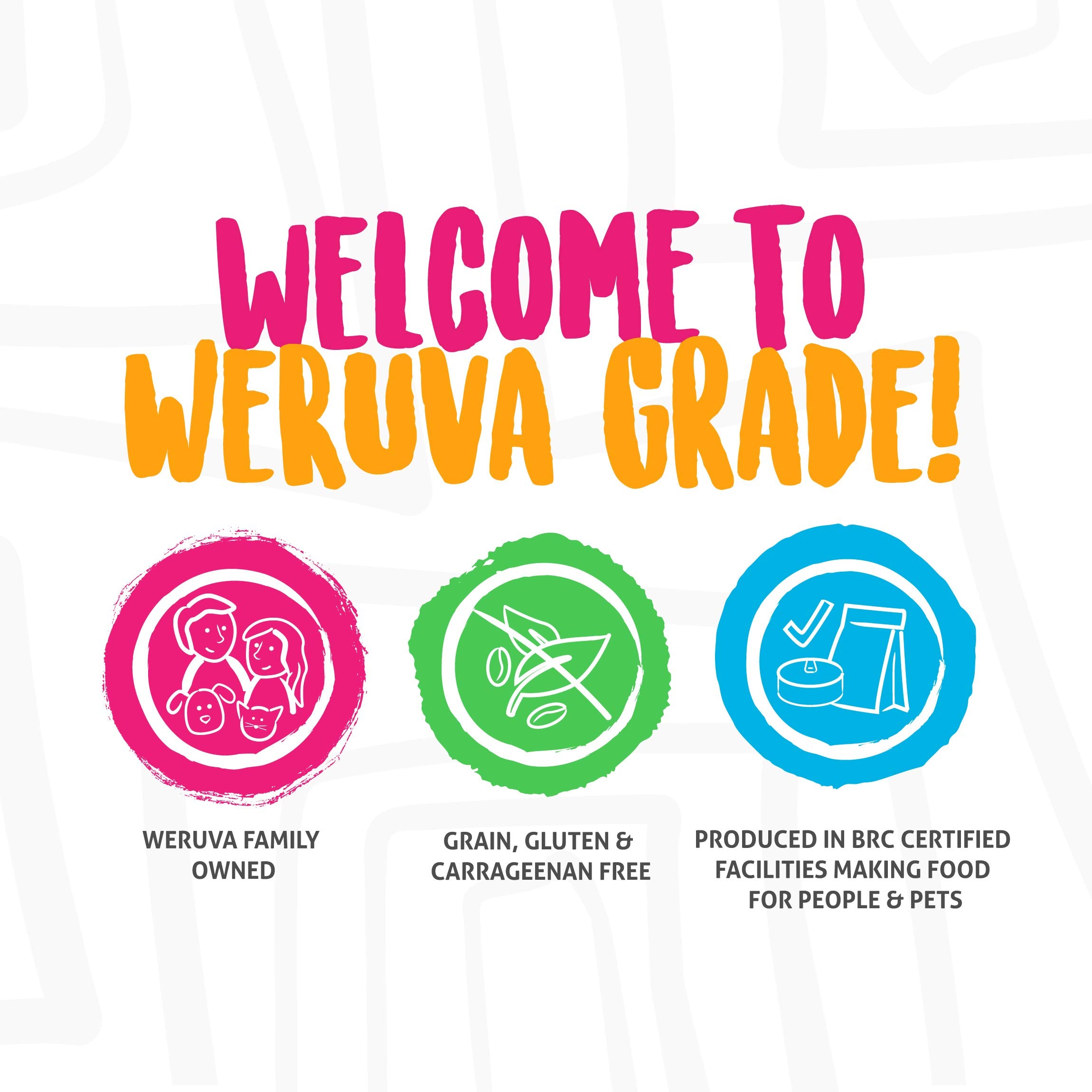 Weruva Grain Free Canned Dog Food Variety Pack, 5.5 oz Each, 12 Flavor