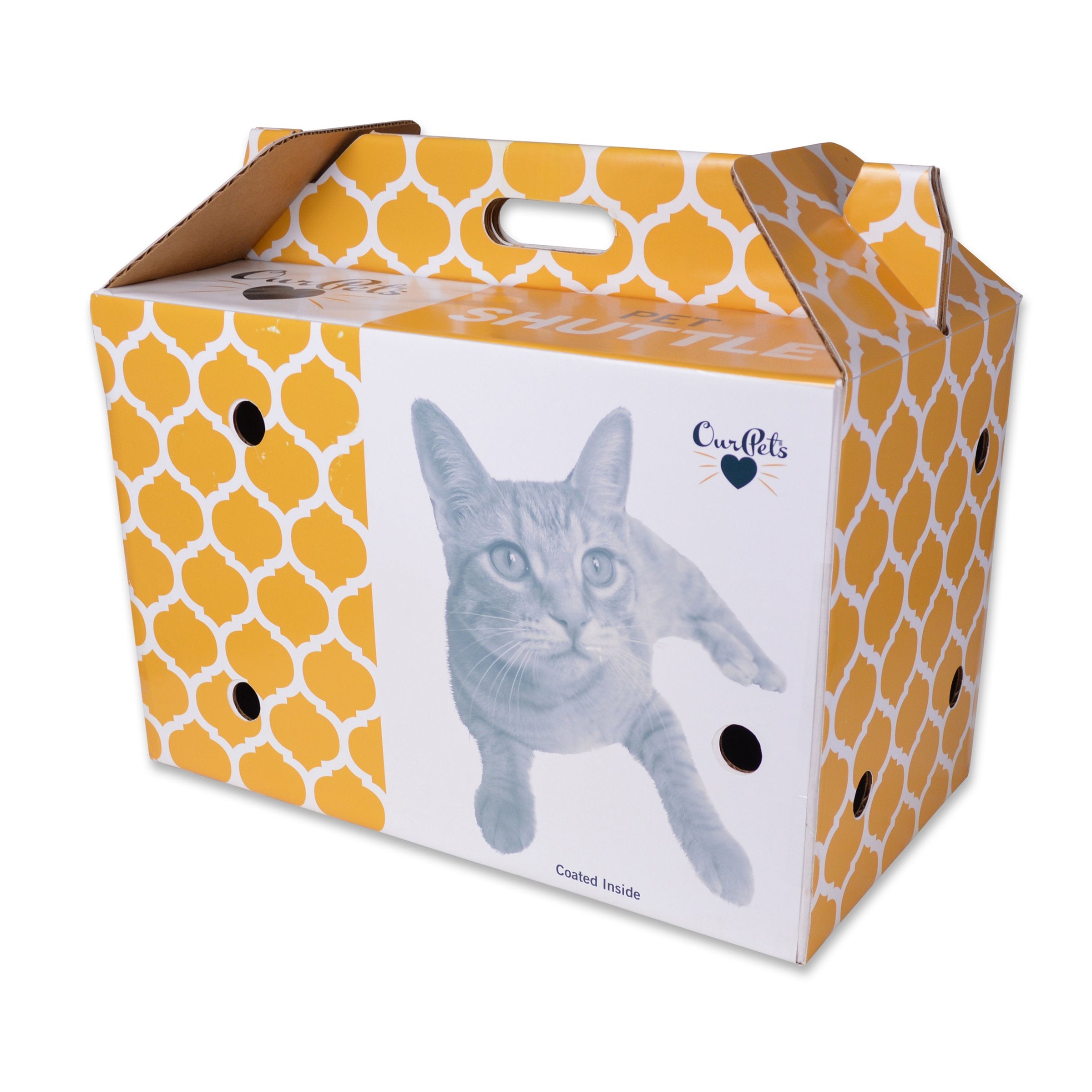 Cosmic Pet Shuttle Cardboard Carrier