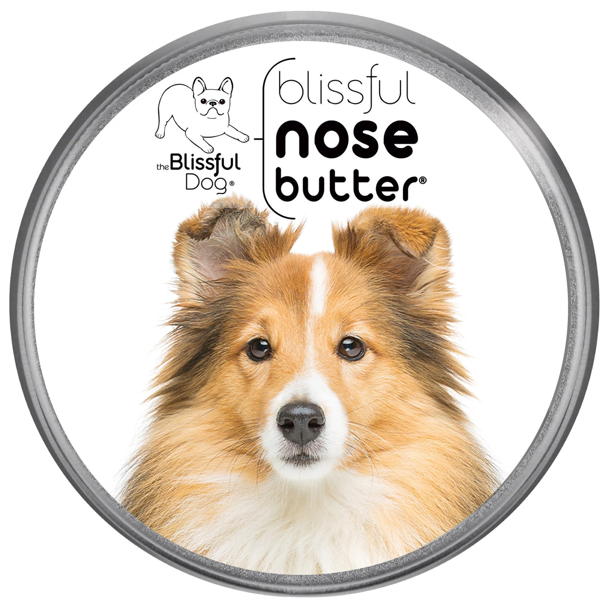 The Blissful Dog Shetland Sheepdog Unscented Nose Butter, 16-Ounce