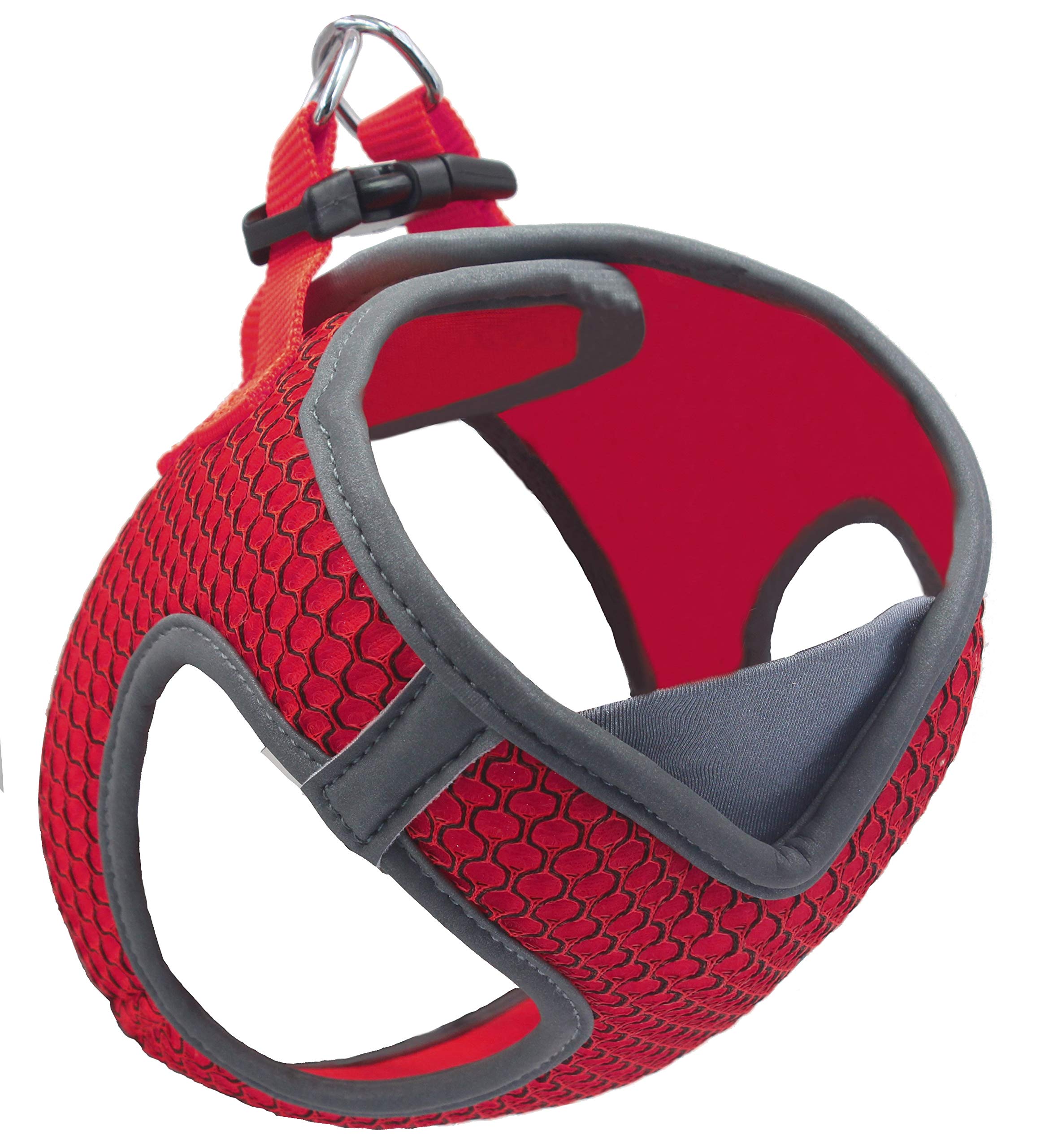 DOCO Dog Harness (Chest 13.5-14, Weight 4-6 lbs) Athletica Adjustable Heavy Duty No Choke Puppy Vest for Extra Small Dogs Lightw