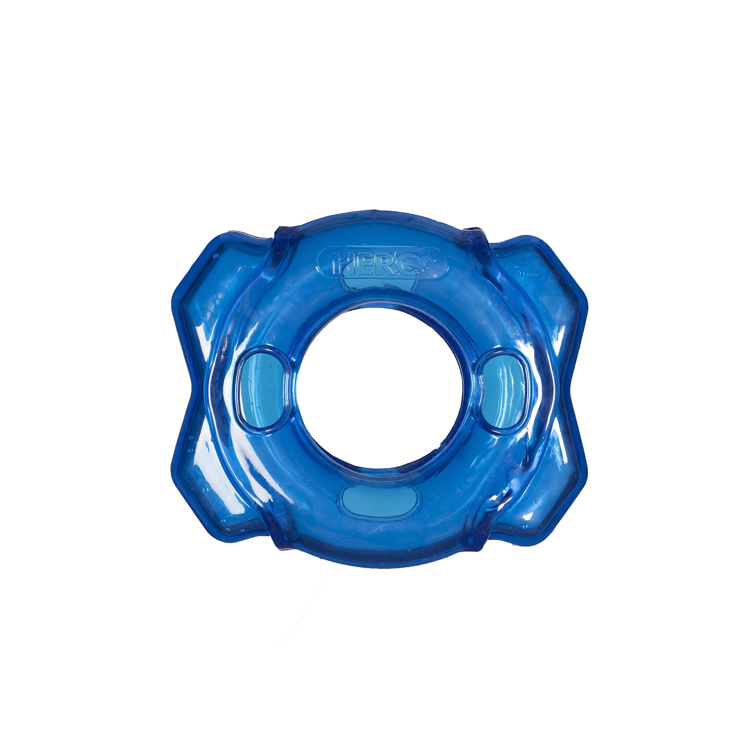 Hero Snacktime Soft Rubber Widget, Small, Blue Dog Toy