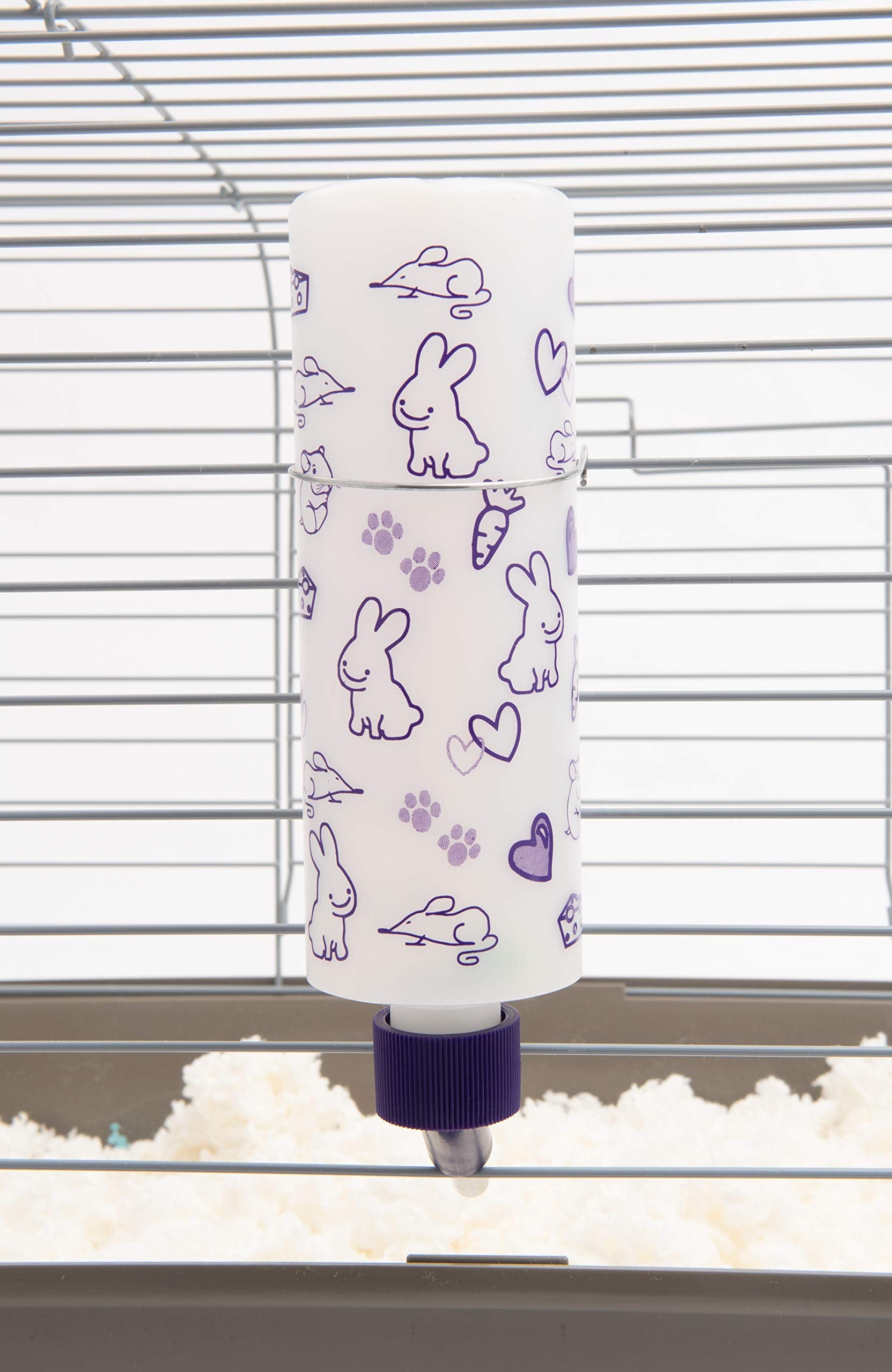 Lixit Weather Resistant Cage Water Bottles For Rabbits, Ferrets, Guinea Pigs Hamsters And Other Small Animals. (16-Ounce)