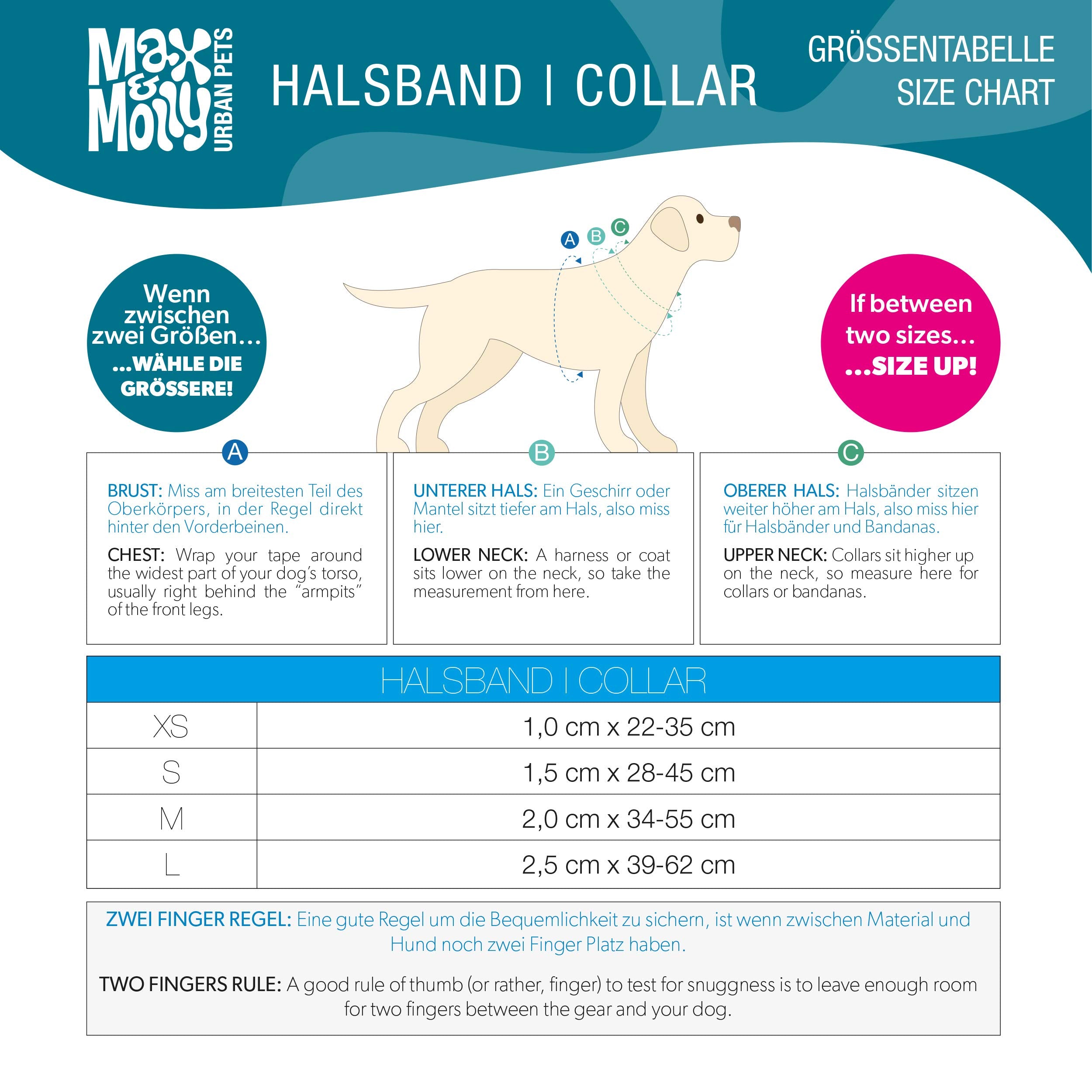Max & Molly Dog Collar, Waterproof Neoprene, Adjustable XS (9-14"), Mosaic Color, Model 177081, Includes Gotcha QR Code Pet ID