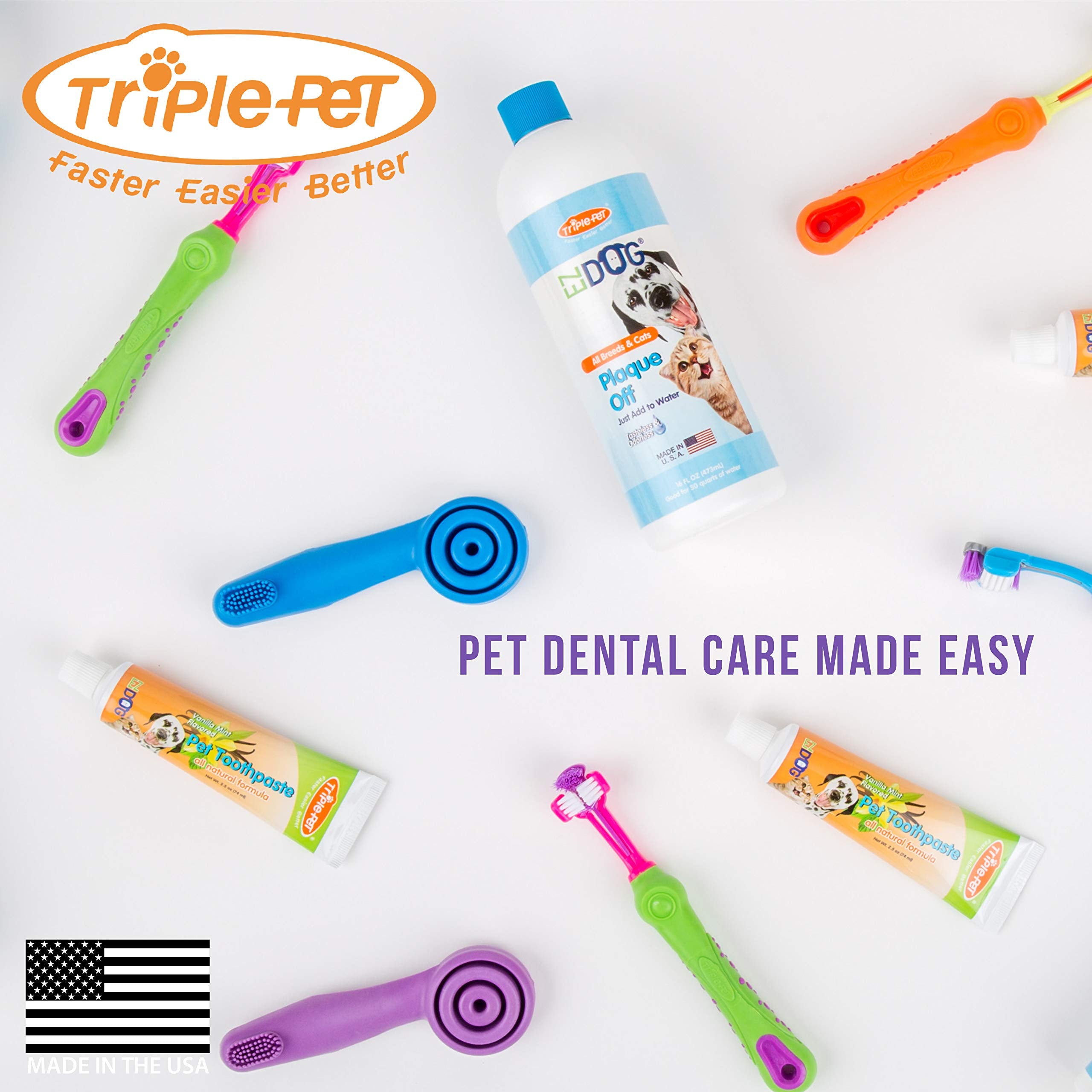Triple Pet Ezdog Small Breed Toothbrush