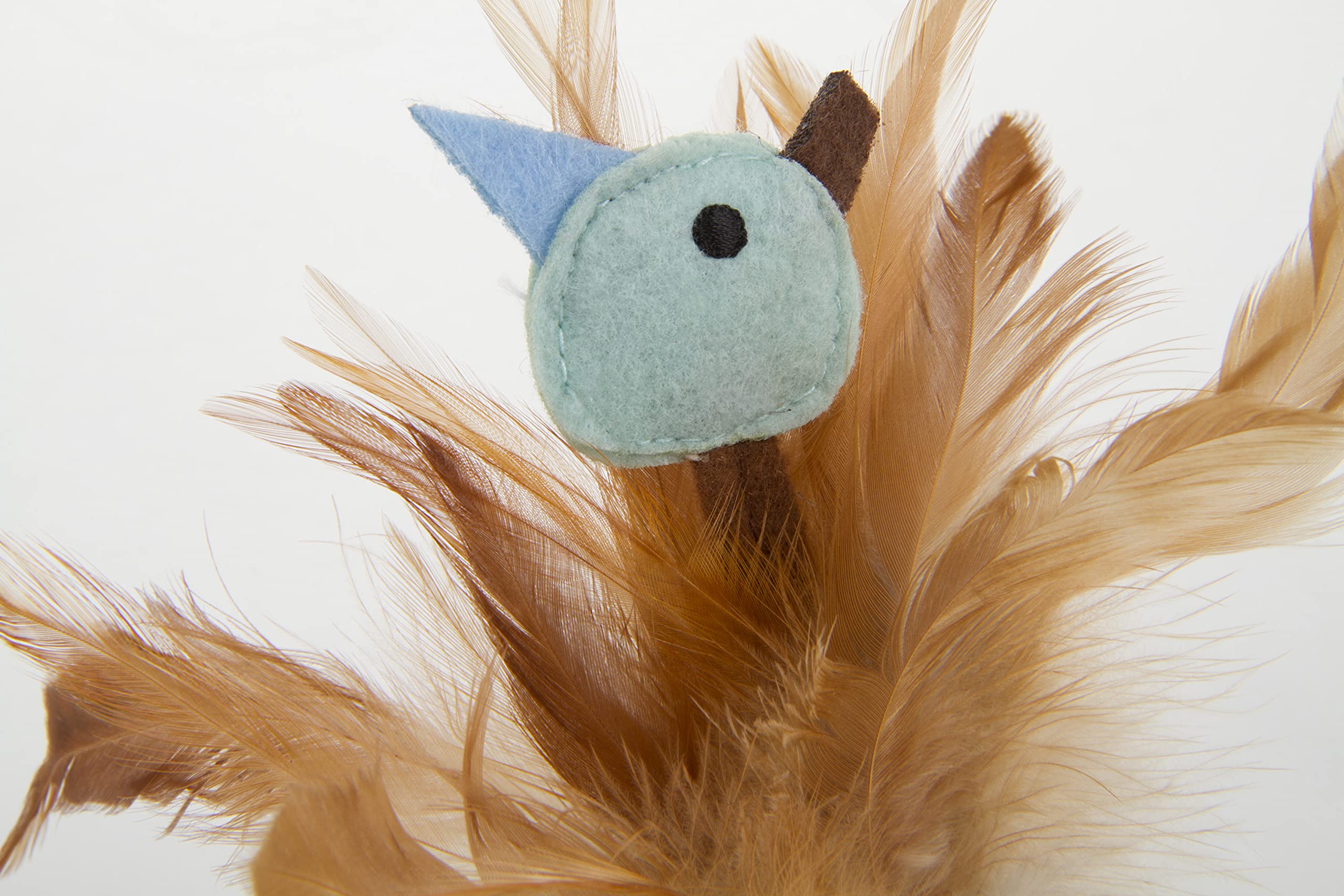 Petlinks Tweet Thing Electronic Cat Toy - Battery Powered, Polyester, Purple, One Size, Model 49471