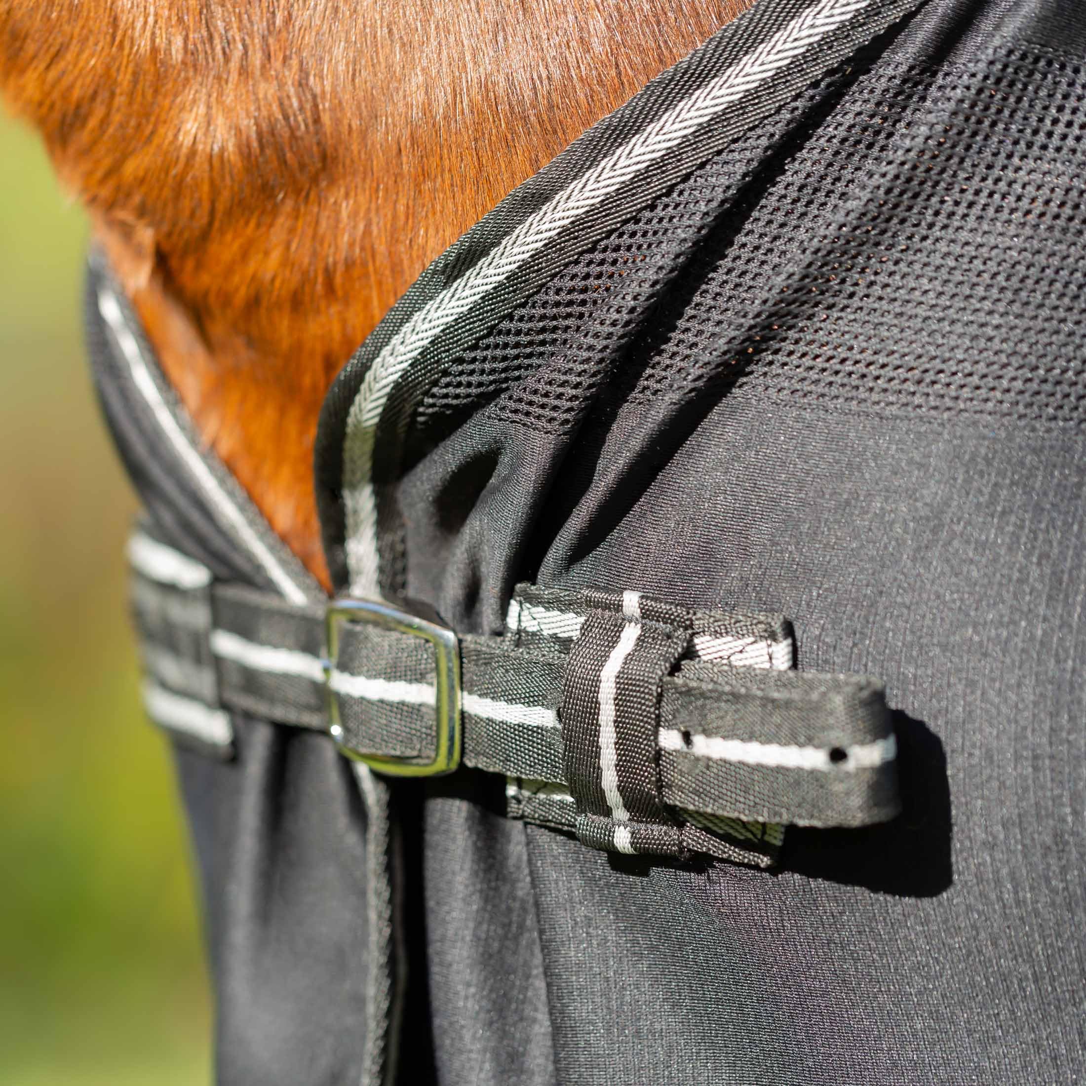 Equinavia Sefyr Breathable Lightweight Cooling Scrim Sheet - Black - Xl