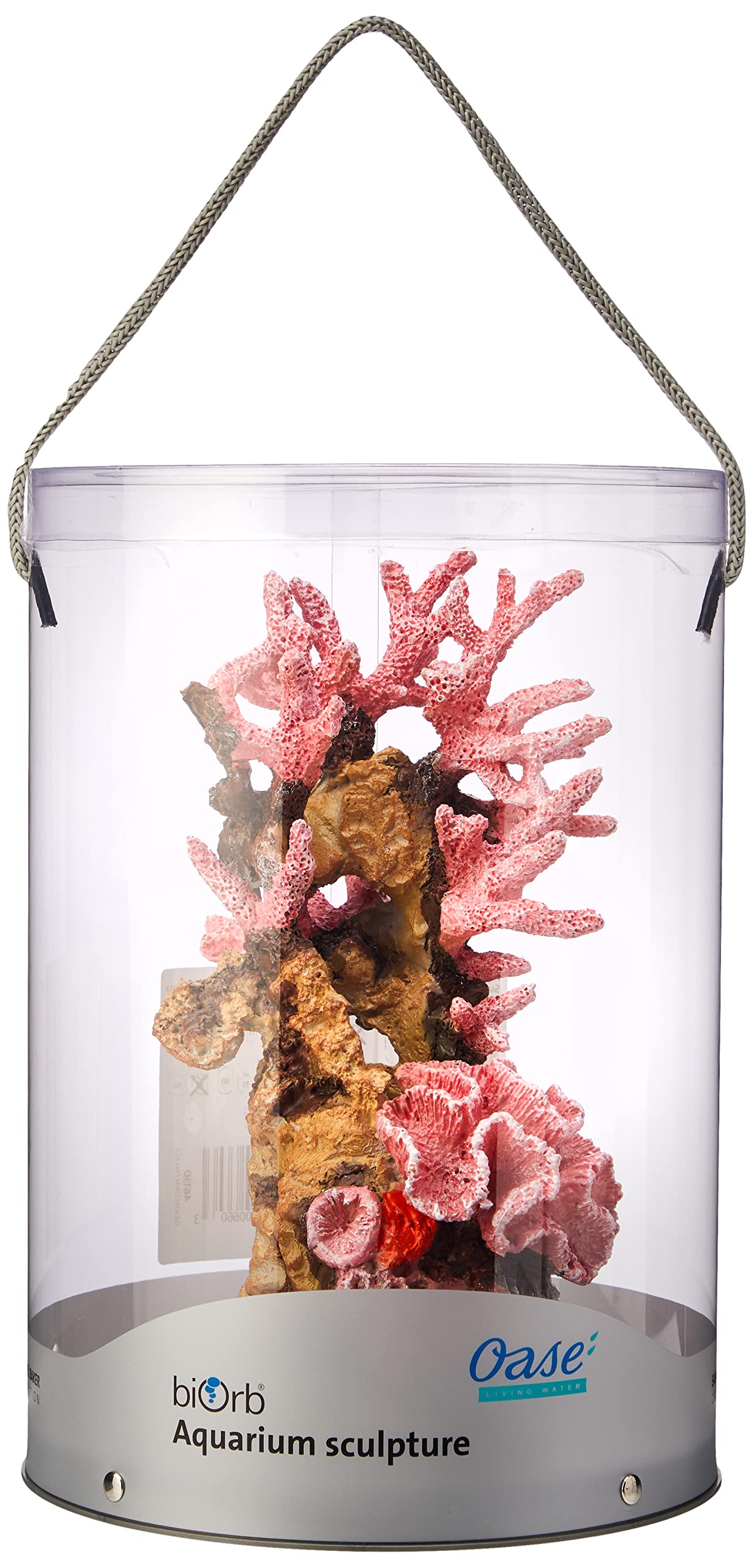 biOrb Reef Ornament - Pink Resin Aquarium Decor, Model 46130
