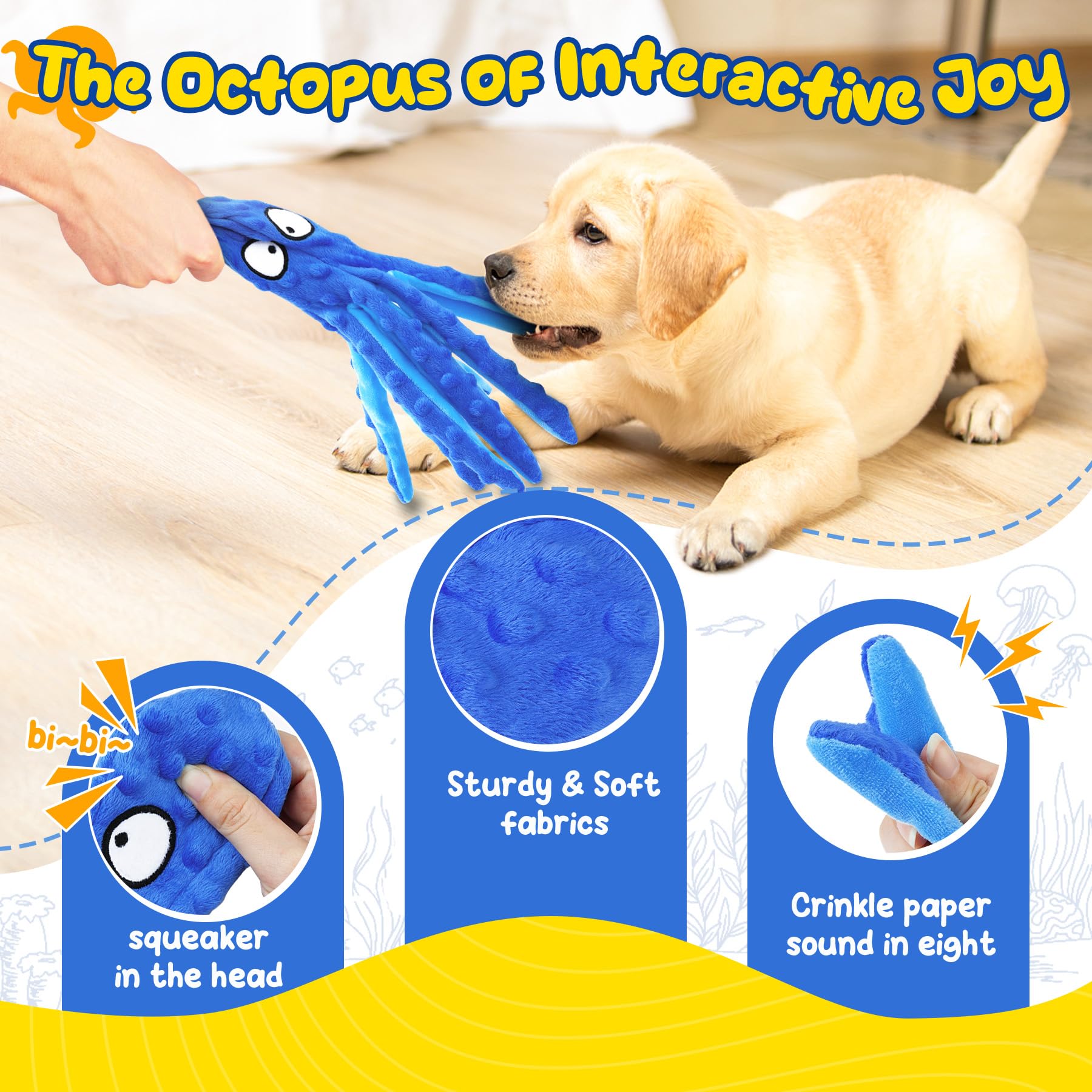 Eefitoys Puppy Toys 23 Pack, Interactive Dog Toys For Puppy Teething, Puppy Chew Toys With Squeaky Plush Toys, Rope Toys And Dog