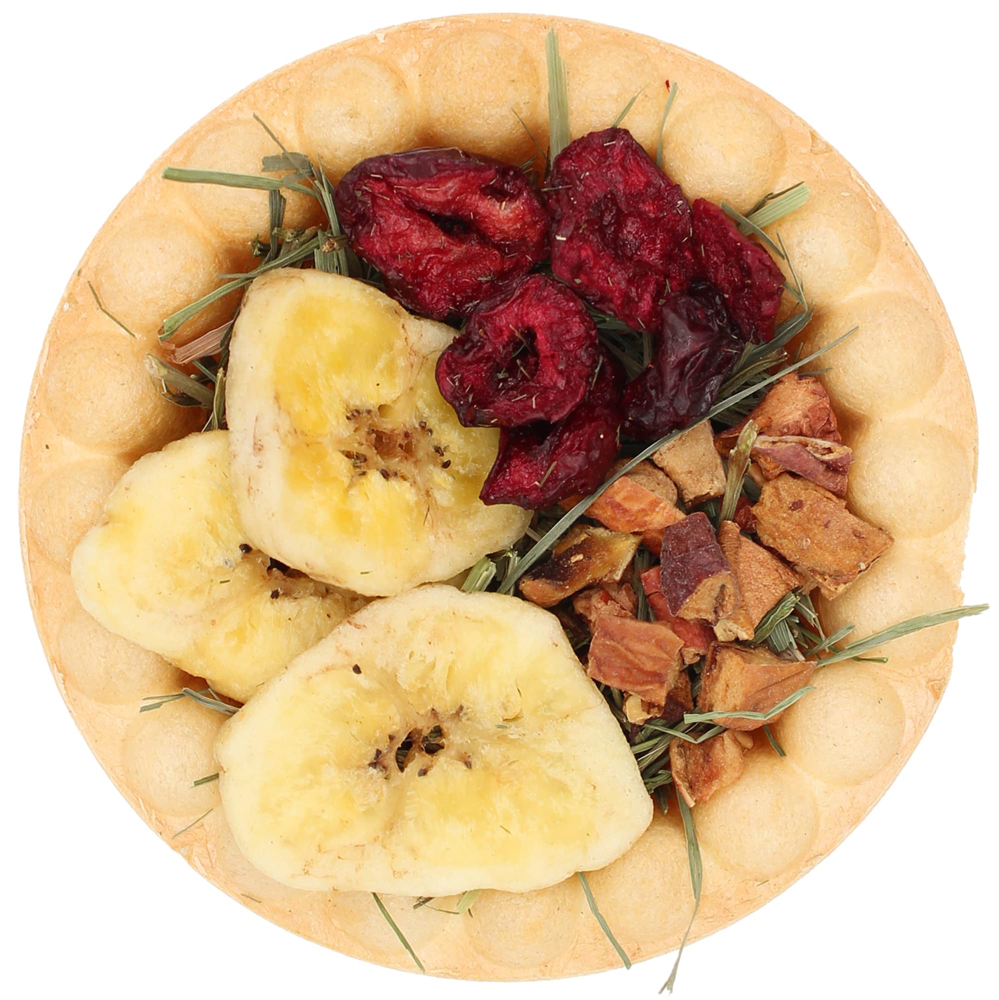 Vitakraft Veggie and Fruity Pie Treat for Rabbits, Guinea Pigs, and Hamsters