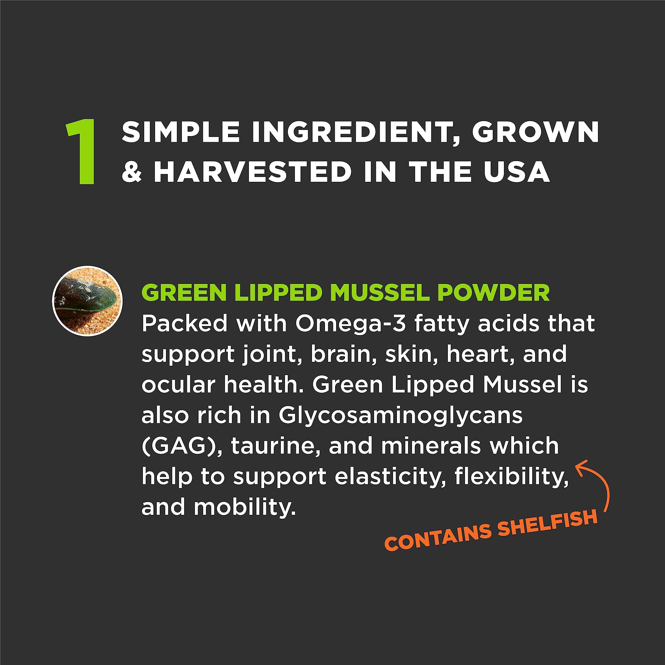 Super Snouts Joint Power - 5.29oz Powder - Joint Supplement for Dogs and Cats with 100% Green Lipped Mussel Helps Ease Discomfor