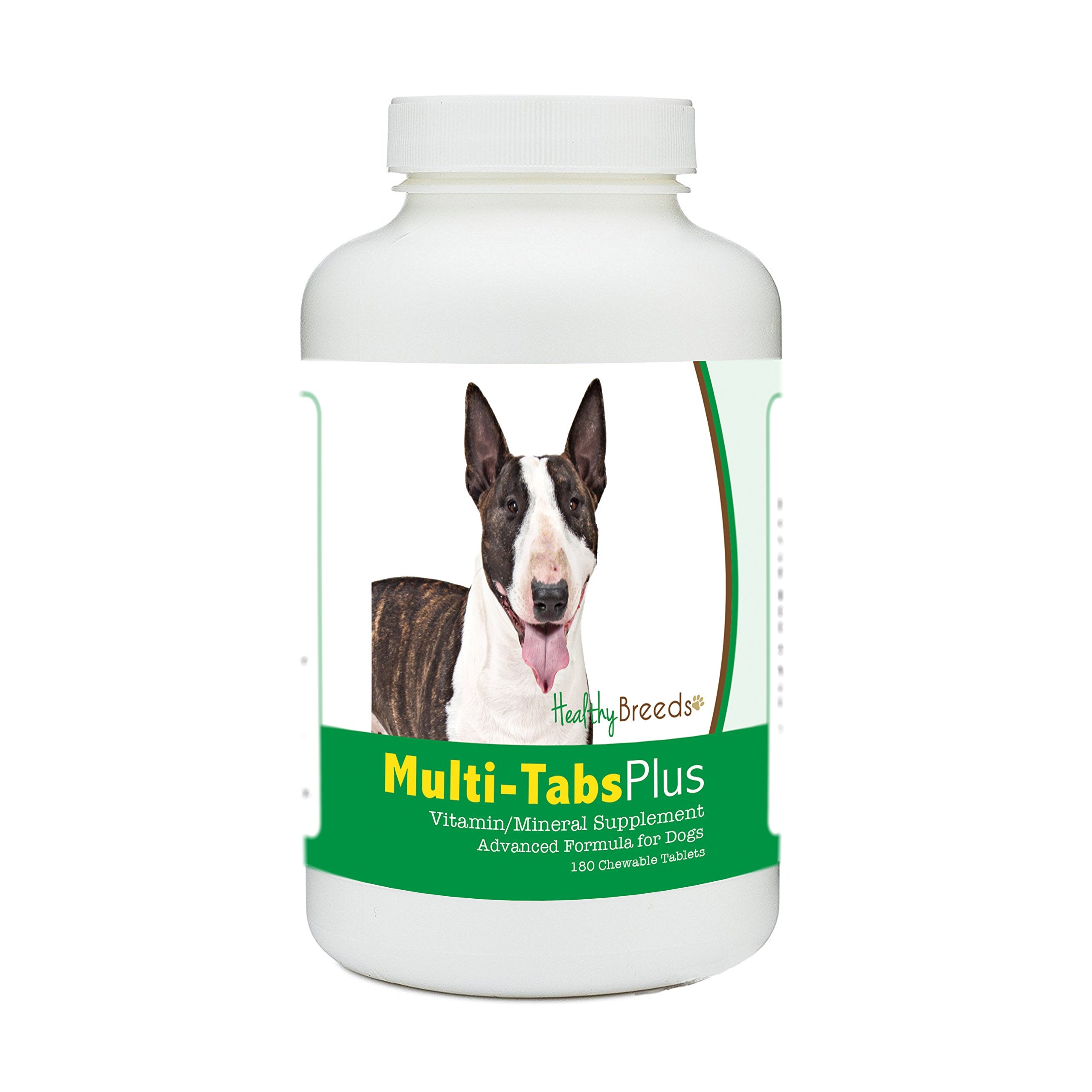 Healthy Breeds Miniature Bull Terrier Multi-Tabs Plus Chewable Tablets 180 Count