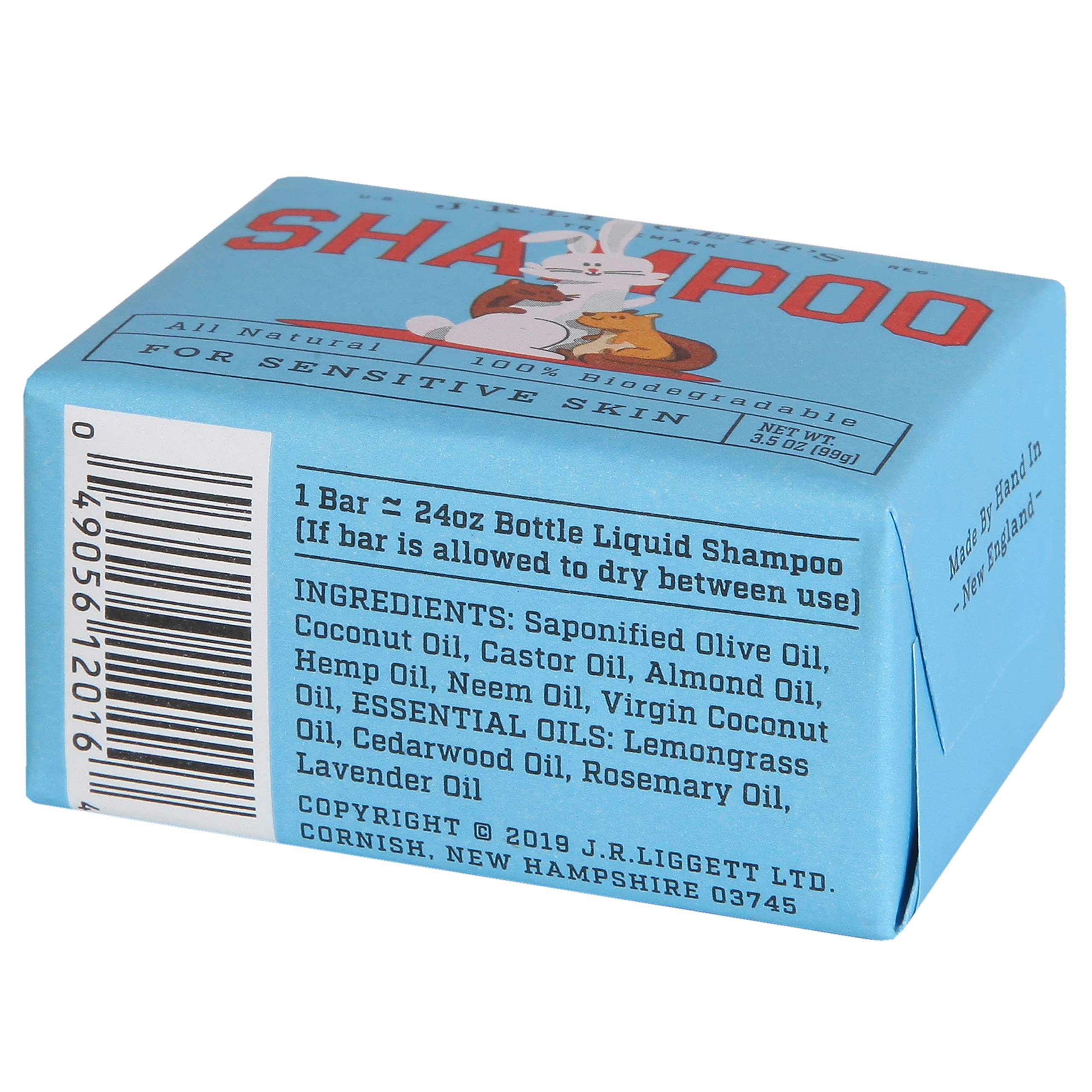 Jrliggett'S Small Animal Hair Shampoo Bar Great For Sensitive Skin | Relieves Dry, Itchy Skin, Hypoallergenic Formula | Biodegra